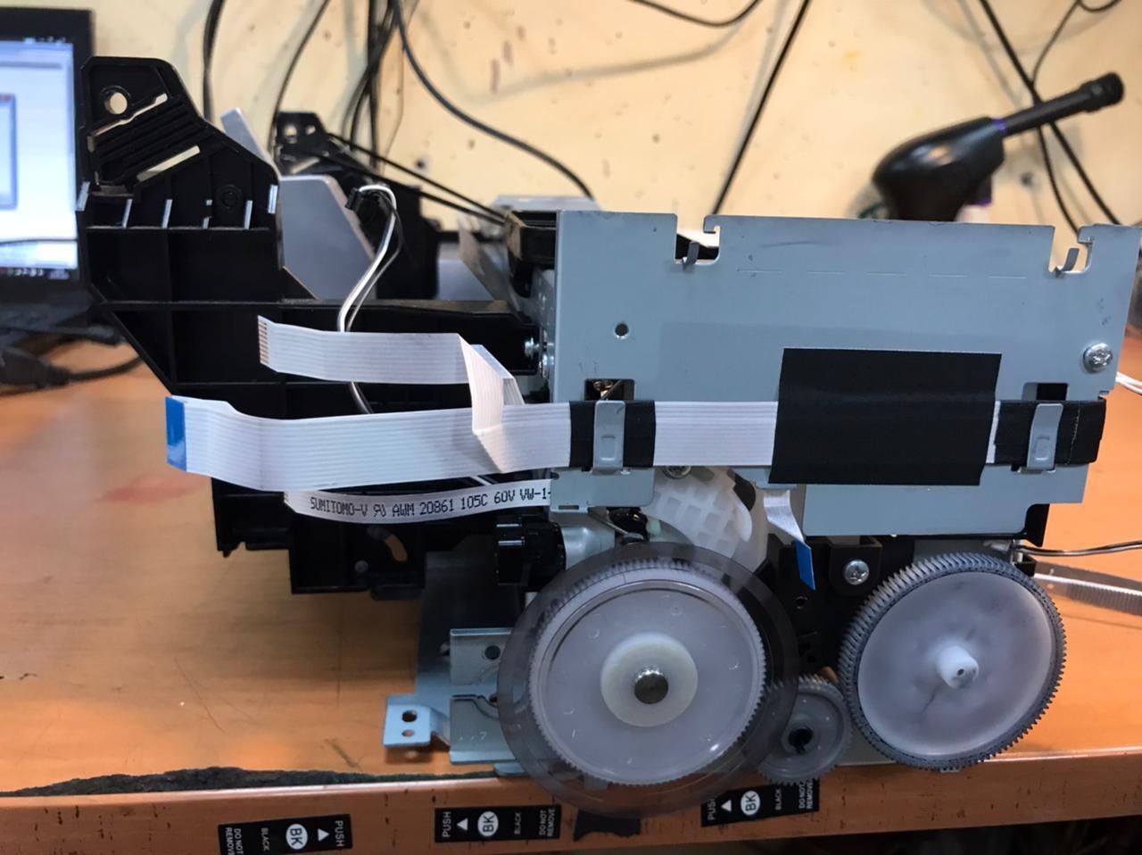Epson L805, ошибка сенсора PW | Пикабу