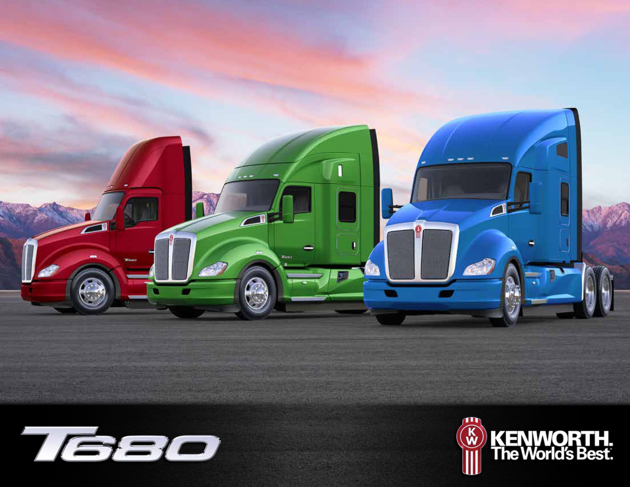 Брошюра Kenworth T680 за 2019 год | Пикабу