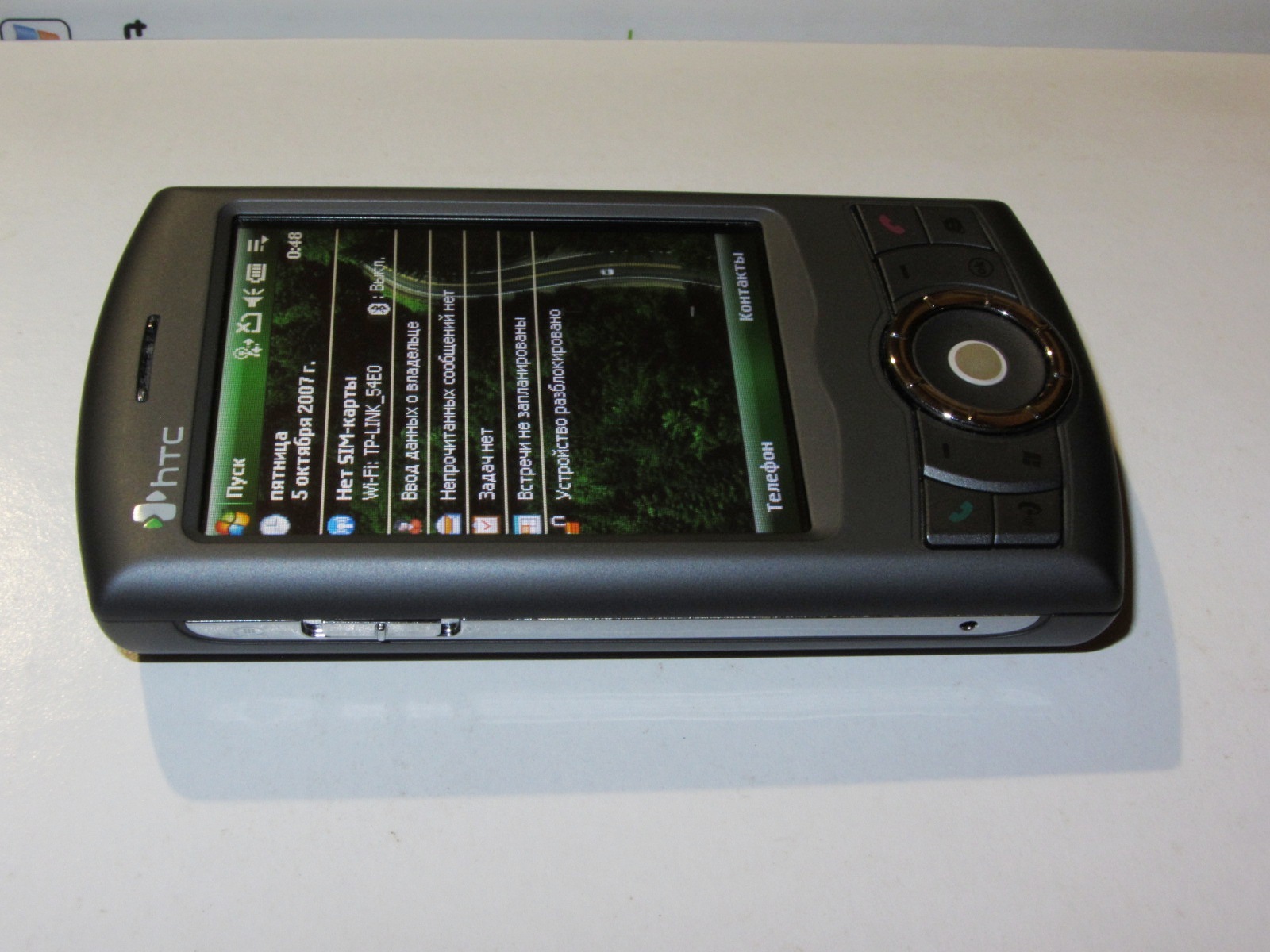 Находка новый коммуникатор из 2000-х HTC Artemis P3300 | Пикабу