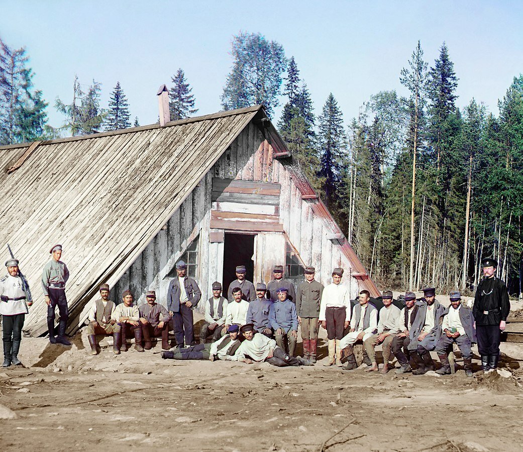 Ожившая история на фотографиях Прокудина-Горского | Пикабу