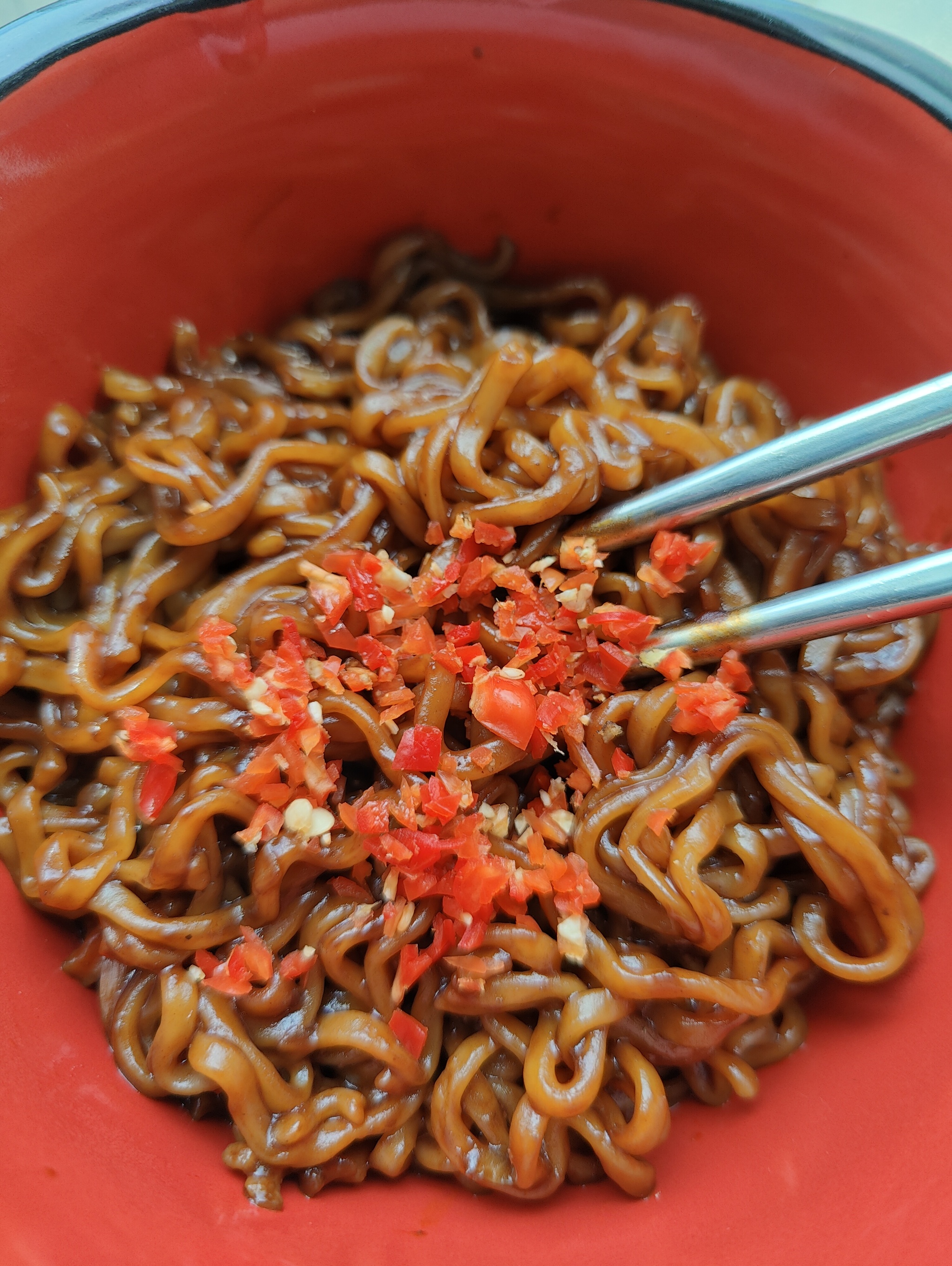 Samyang hot chicken ramen! | Пикабу