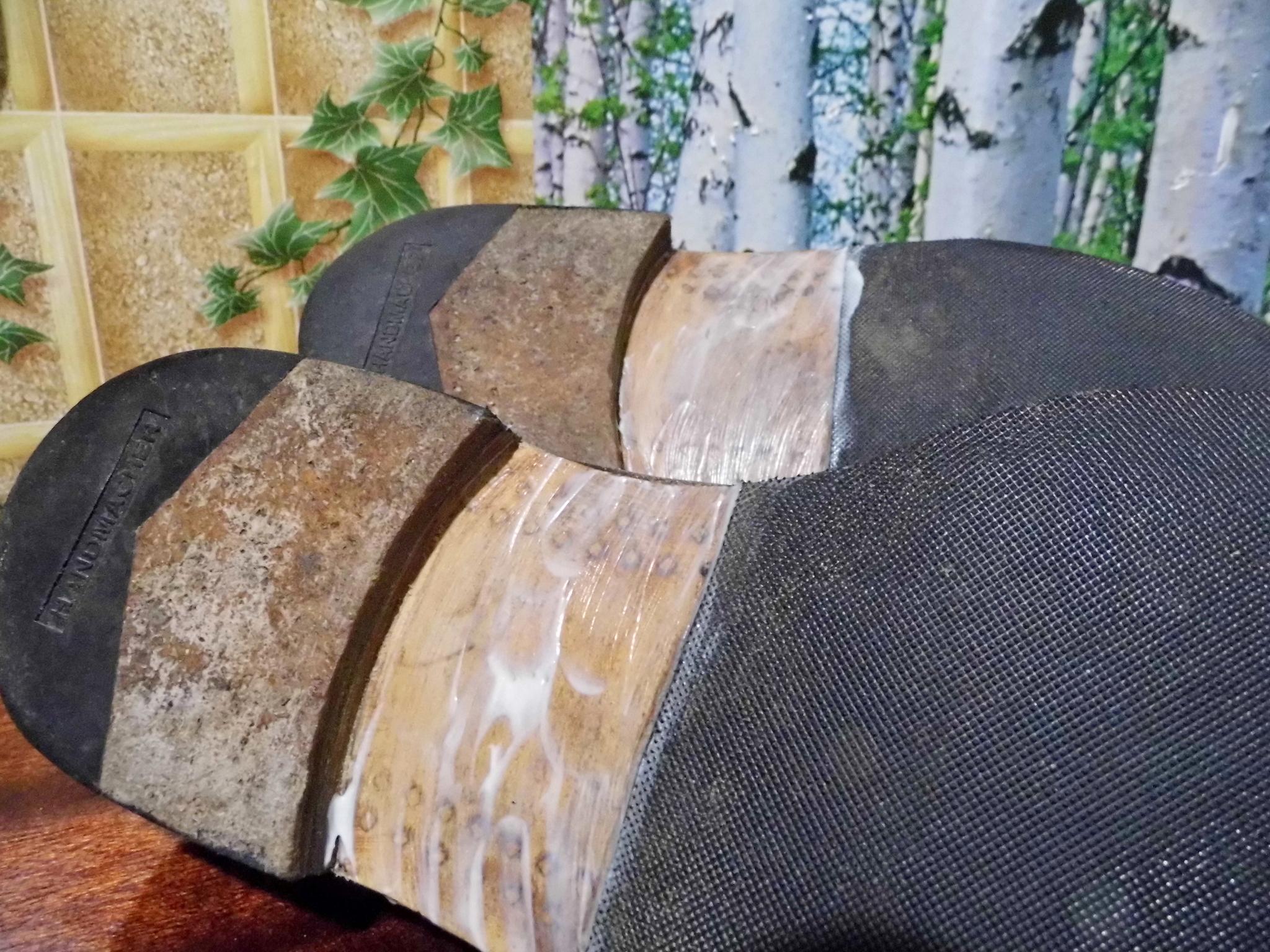 Отделка кожаной подошвы | Пикабу