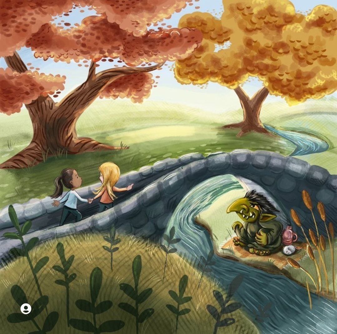 Тролль под мостом | Пикабу