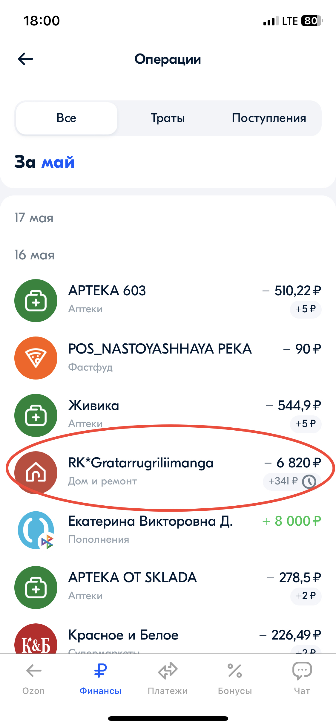 Как OZON быстро (нет) деньги на свою карту возвращает | Пикабу