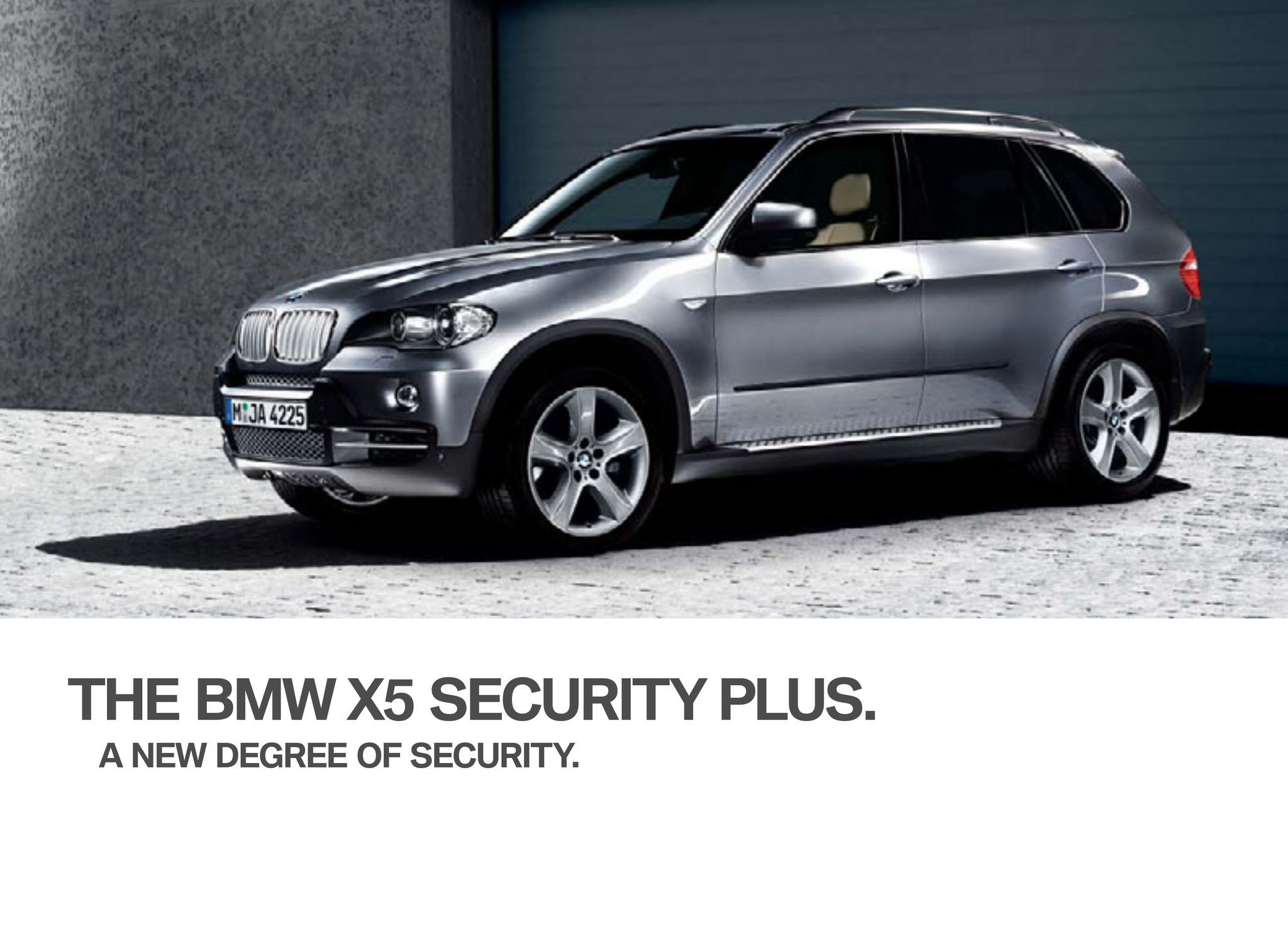 Брошюра BMW X5 Security Plus за 2009 год | Пикабу