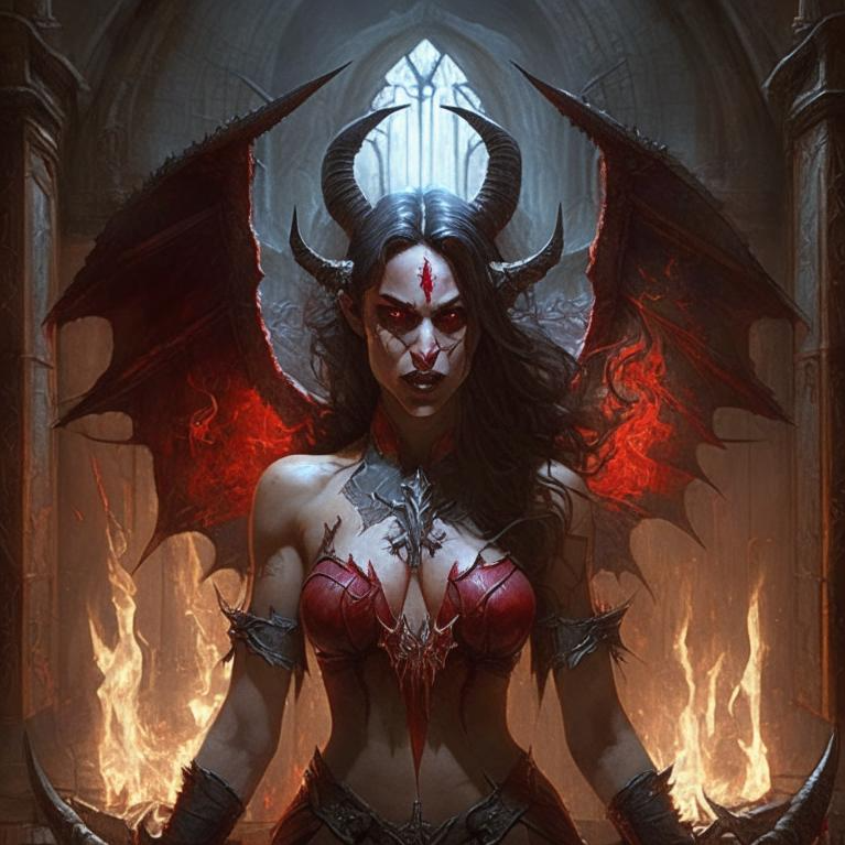 Лилит из Diablo 4 | Пикабу