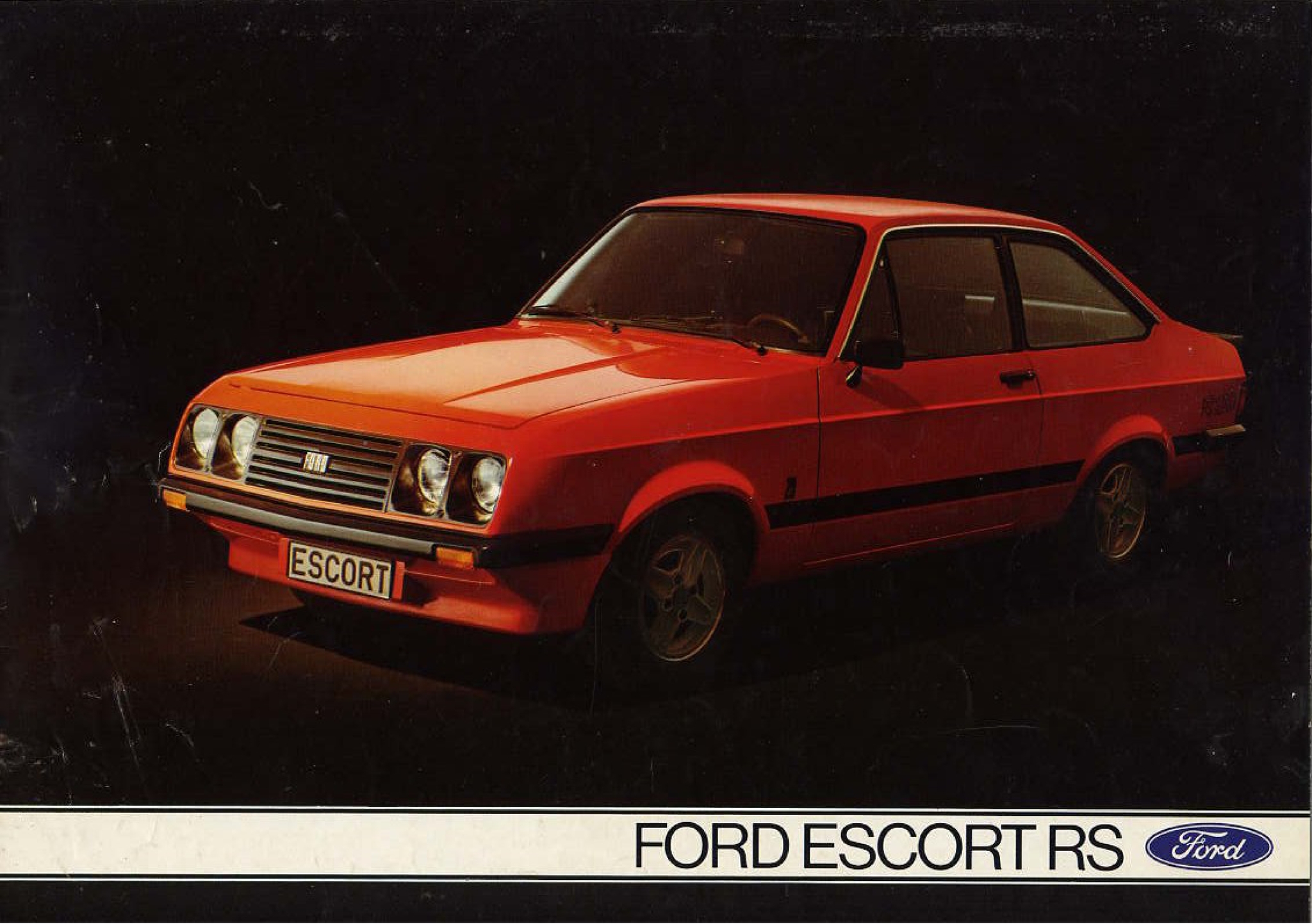 Брошюра Ford Escort RS за 1975 год | Пикабу