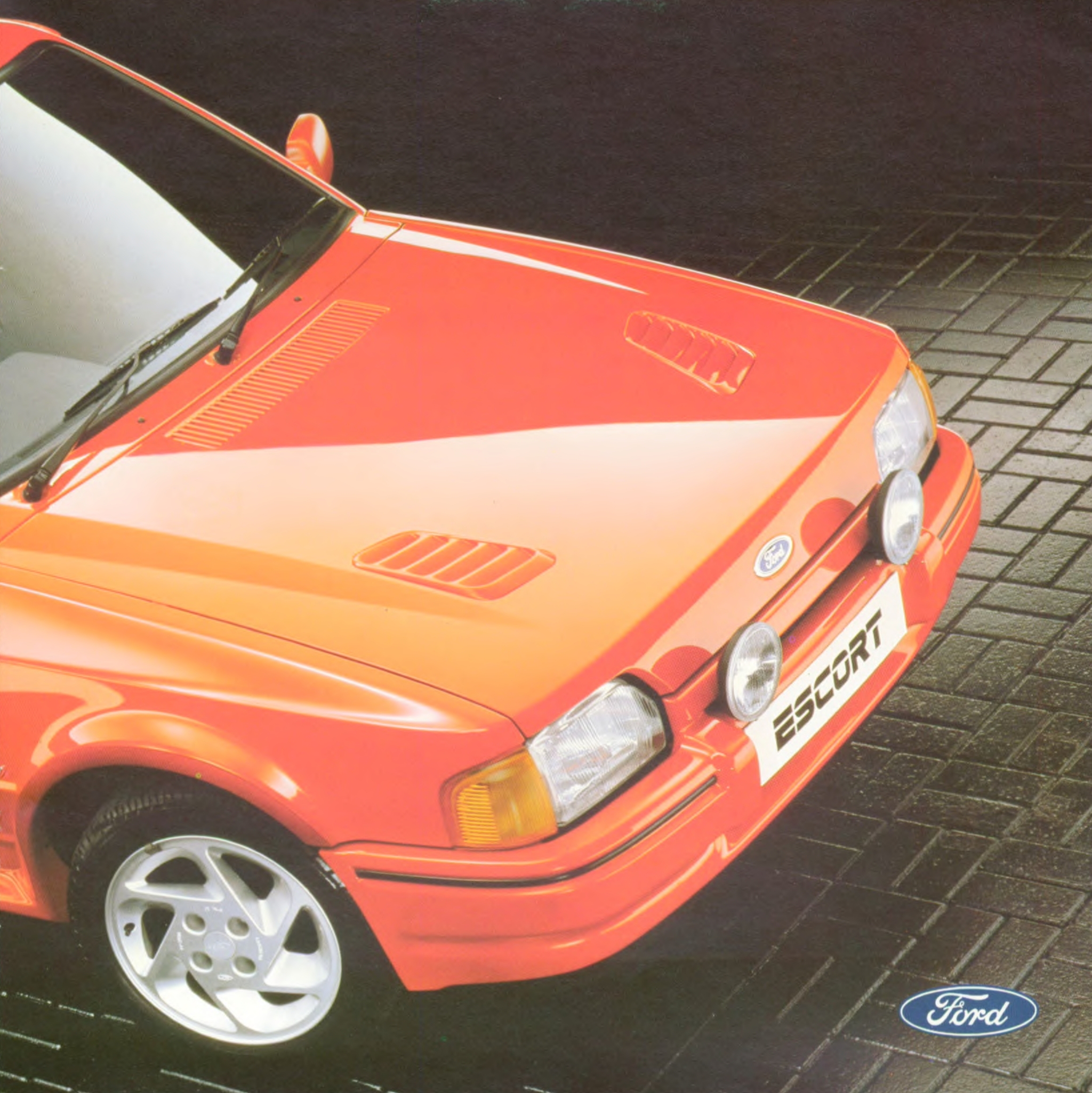 Брошюра Ford Escort RS Turbo за 1987 год Пикабу