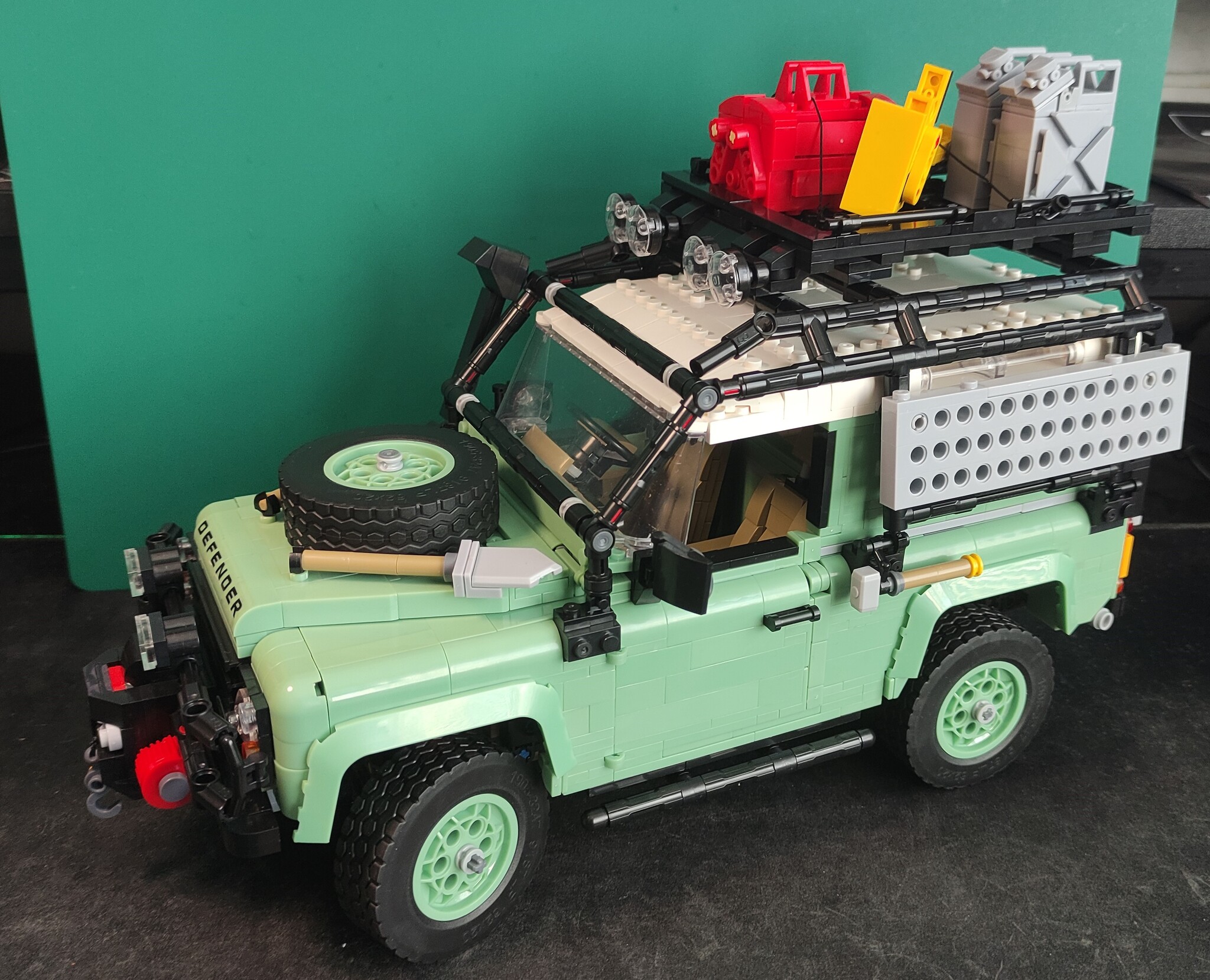 Land Rover Defender Classic аналог Lego 10317 | Пикабу