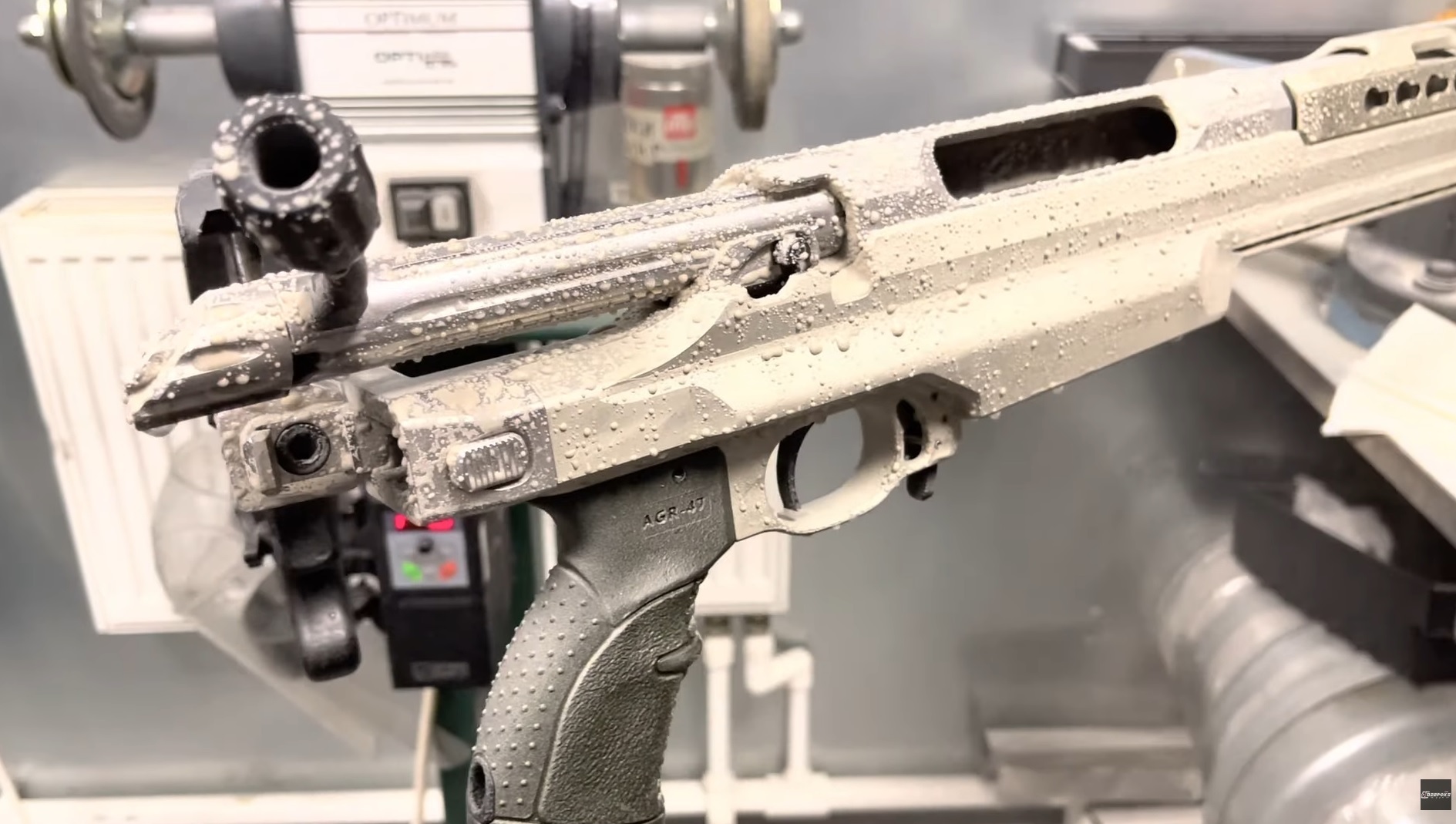 BespokeGun Raptor .338 LM испытания песком | Пикабу