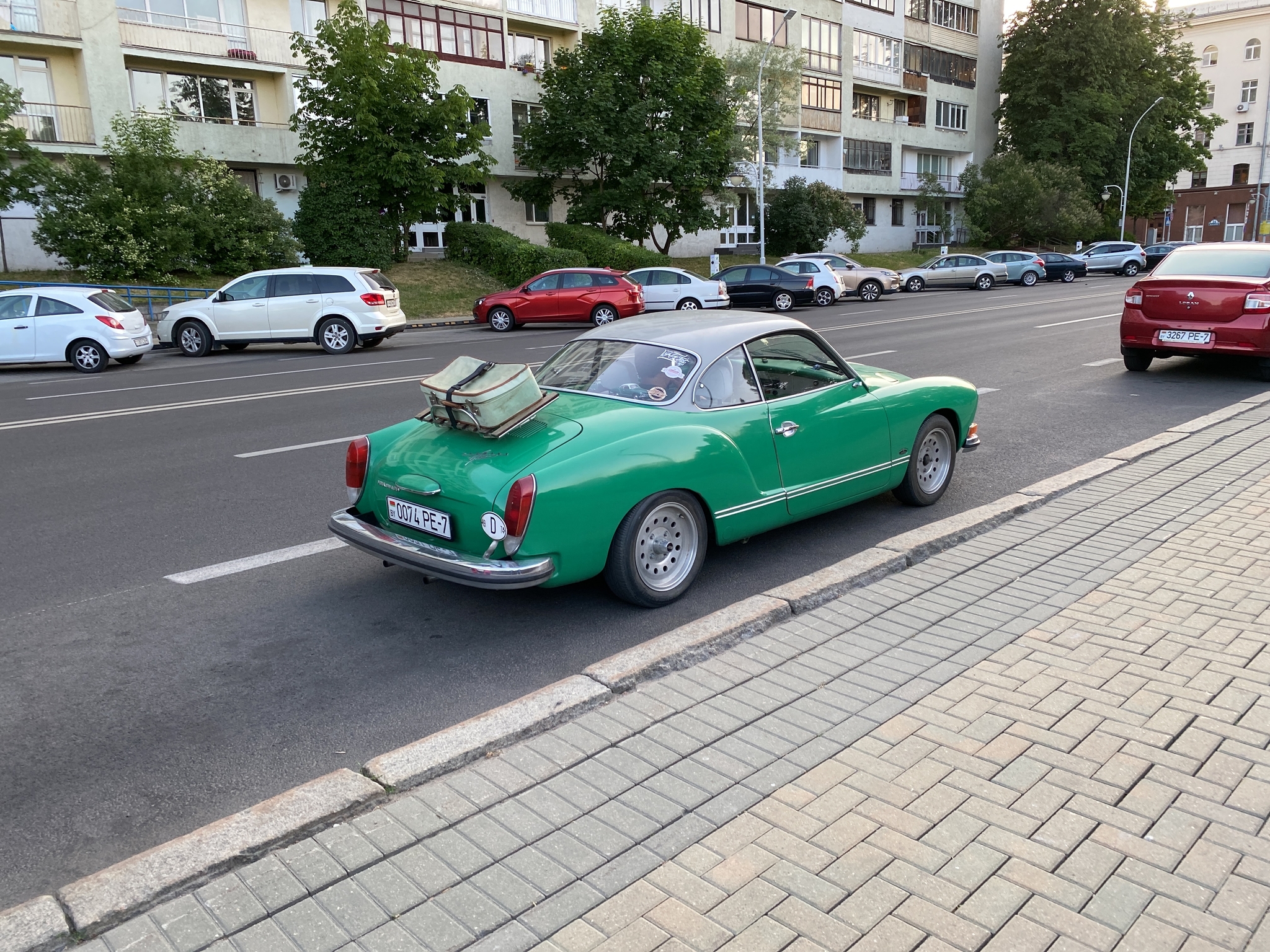 Красавец Volkswagen Karmann-Ghia Typ 14 | Пикабу