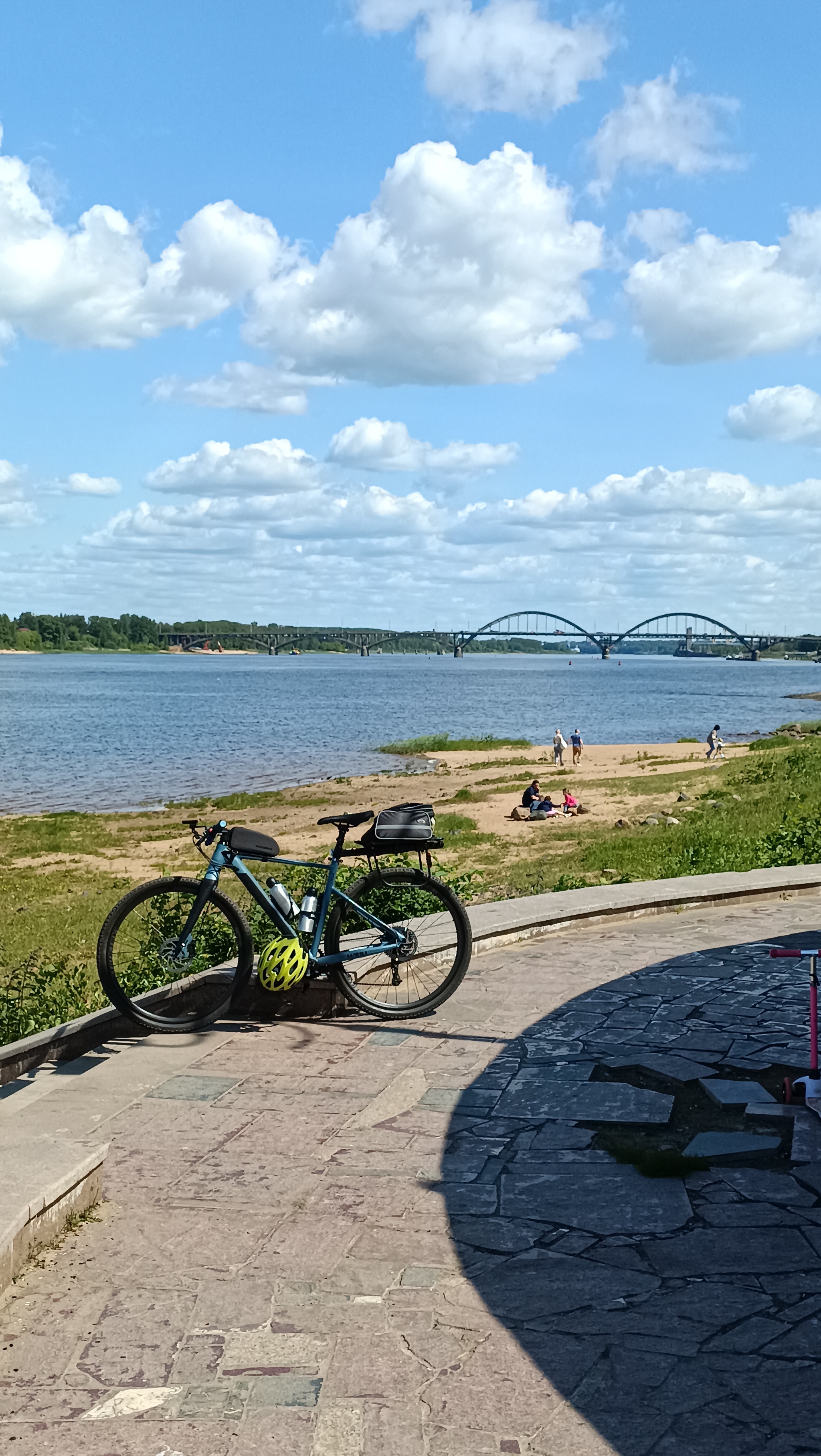 Помотрасил на велосипеде Ярославль-Тутаев-Рыбинск | Пикабу