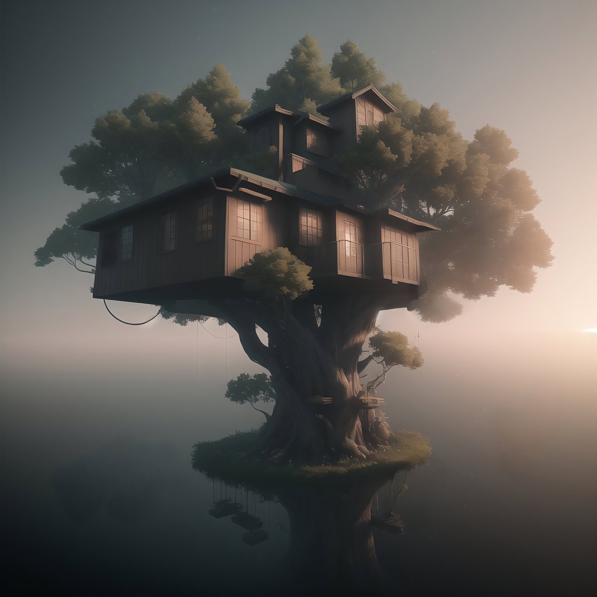 Дом на дереве | Пикабу