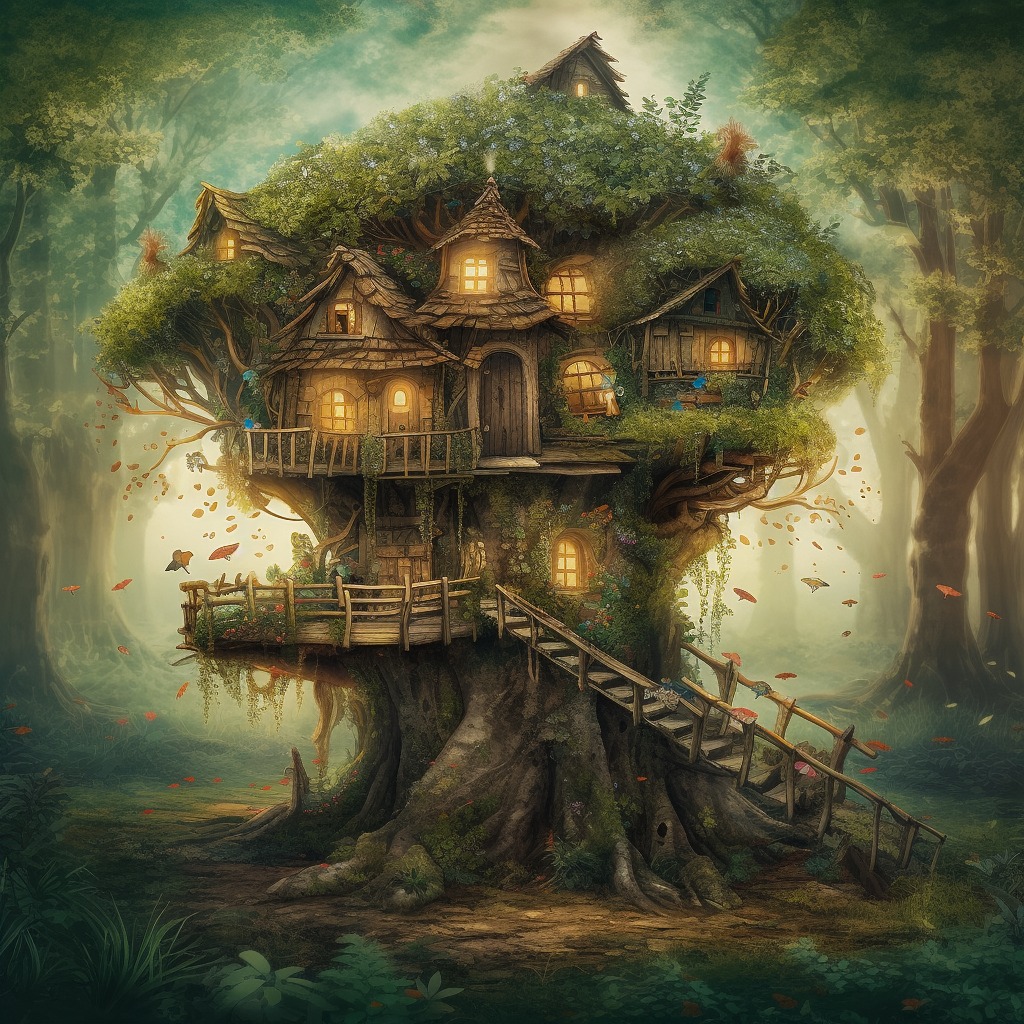 Дом на дереве | Пикабу