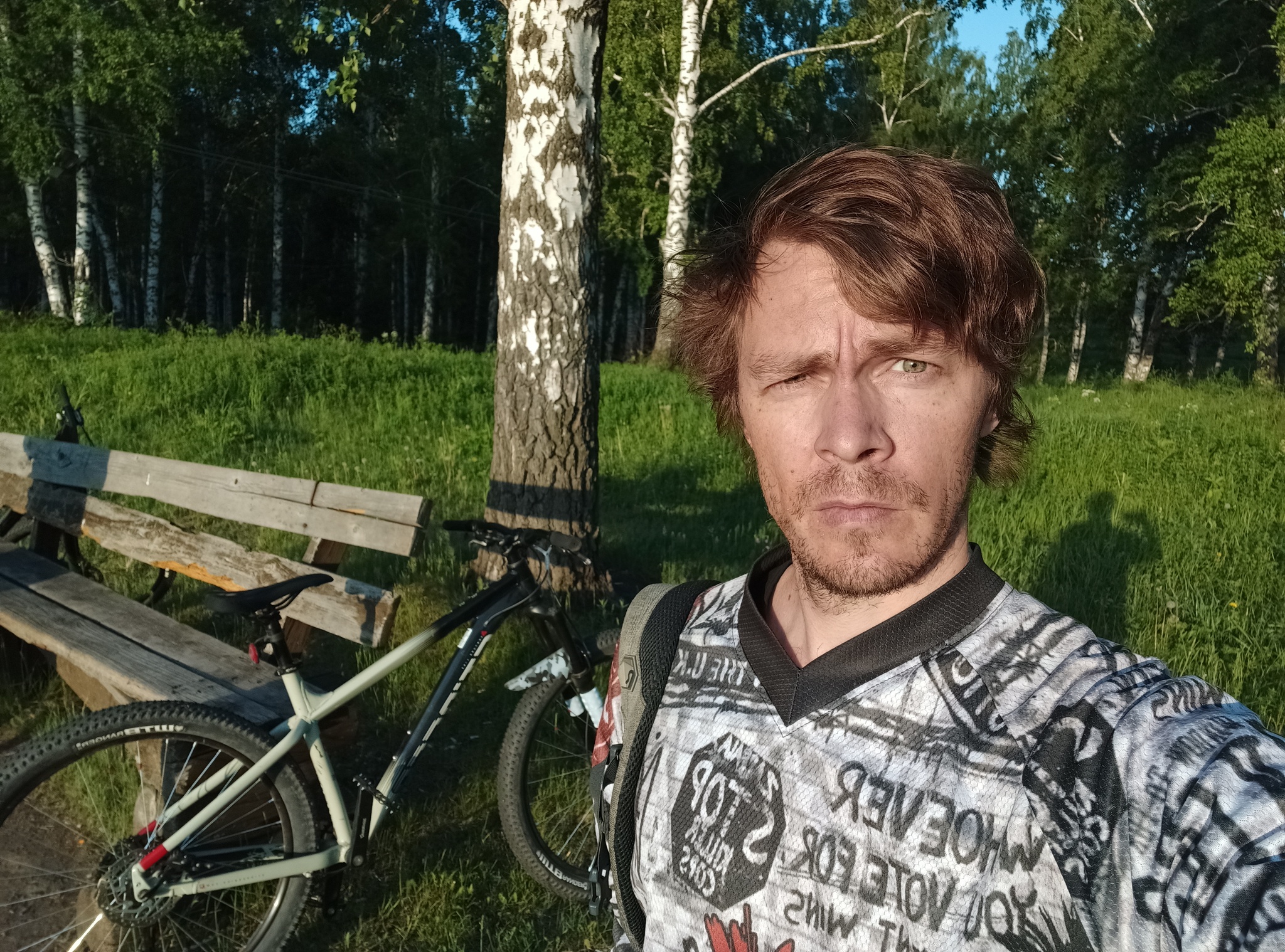 Прокатились до глк "таёжный" | Пикабу