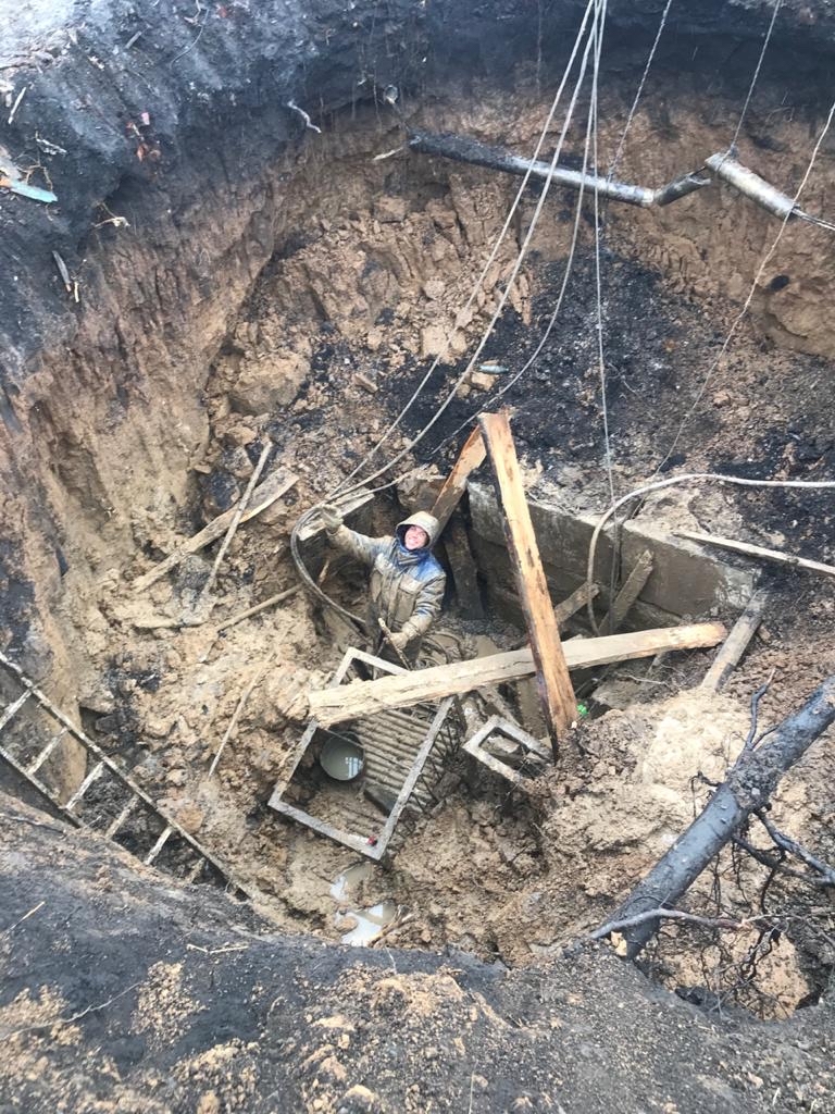 Монтажник наружного трубопровода | Пикабу