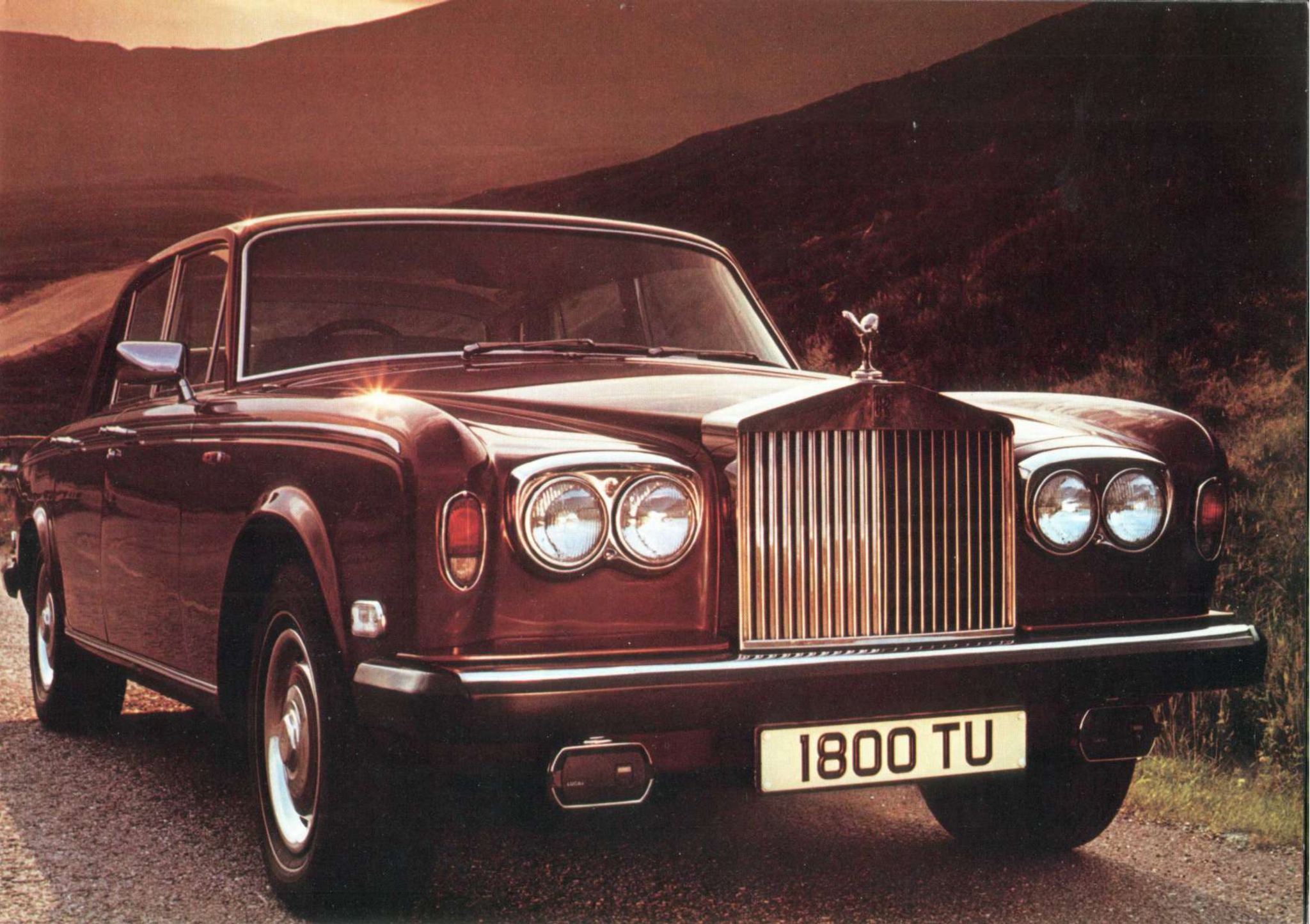 Брошюра Rolls Royce Sylver Shadow II за 1977 год | Пикабу