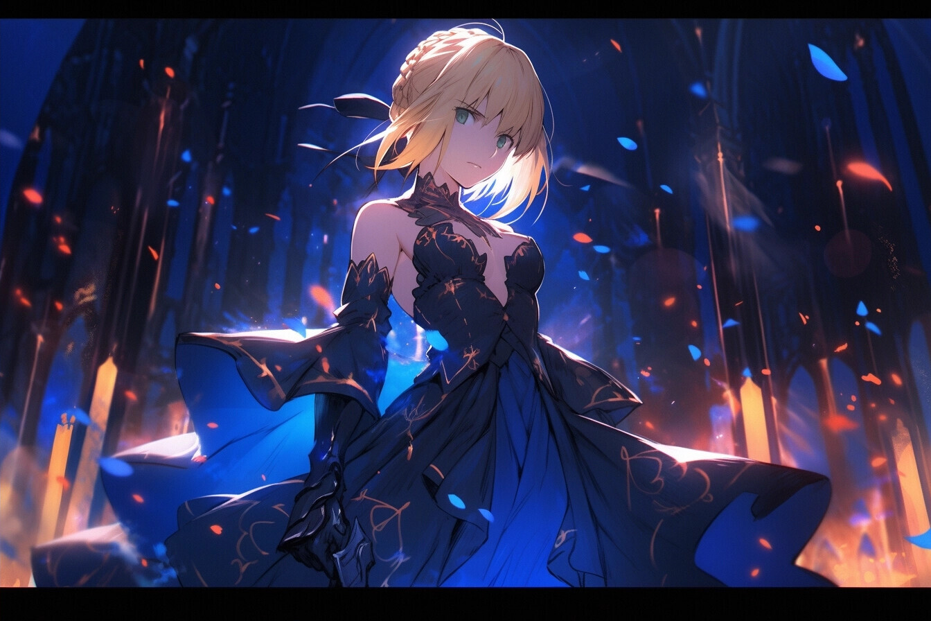 Артурия Пендрагон из Fate: zero | Пикабу