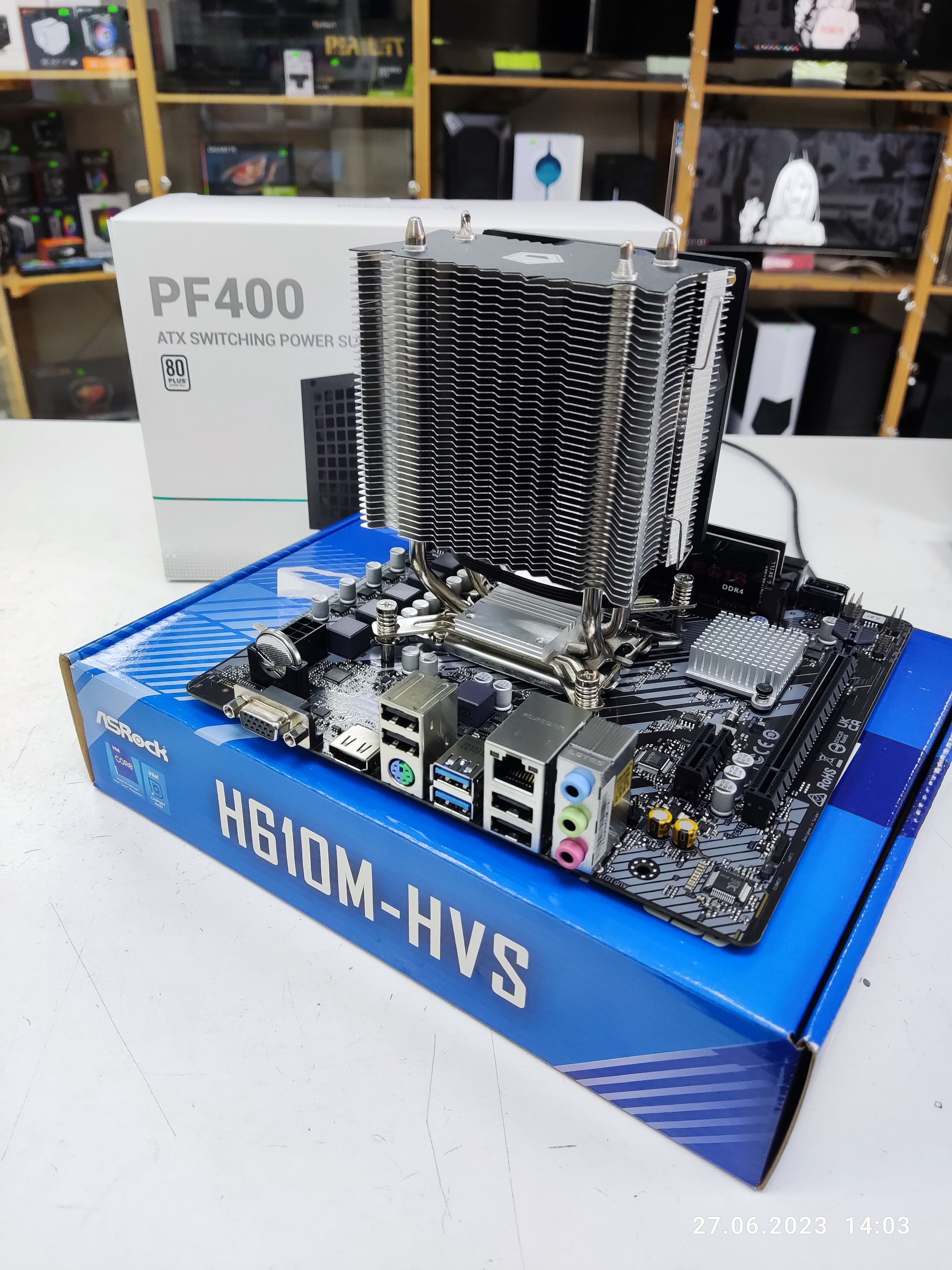 Обычный компьютер на Pentium Gold G7400 | Пикабу