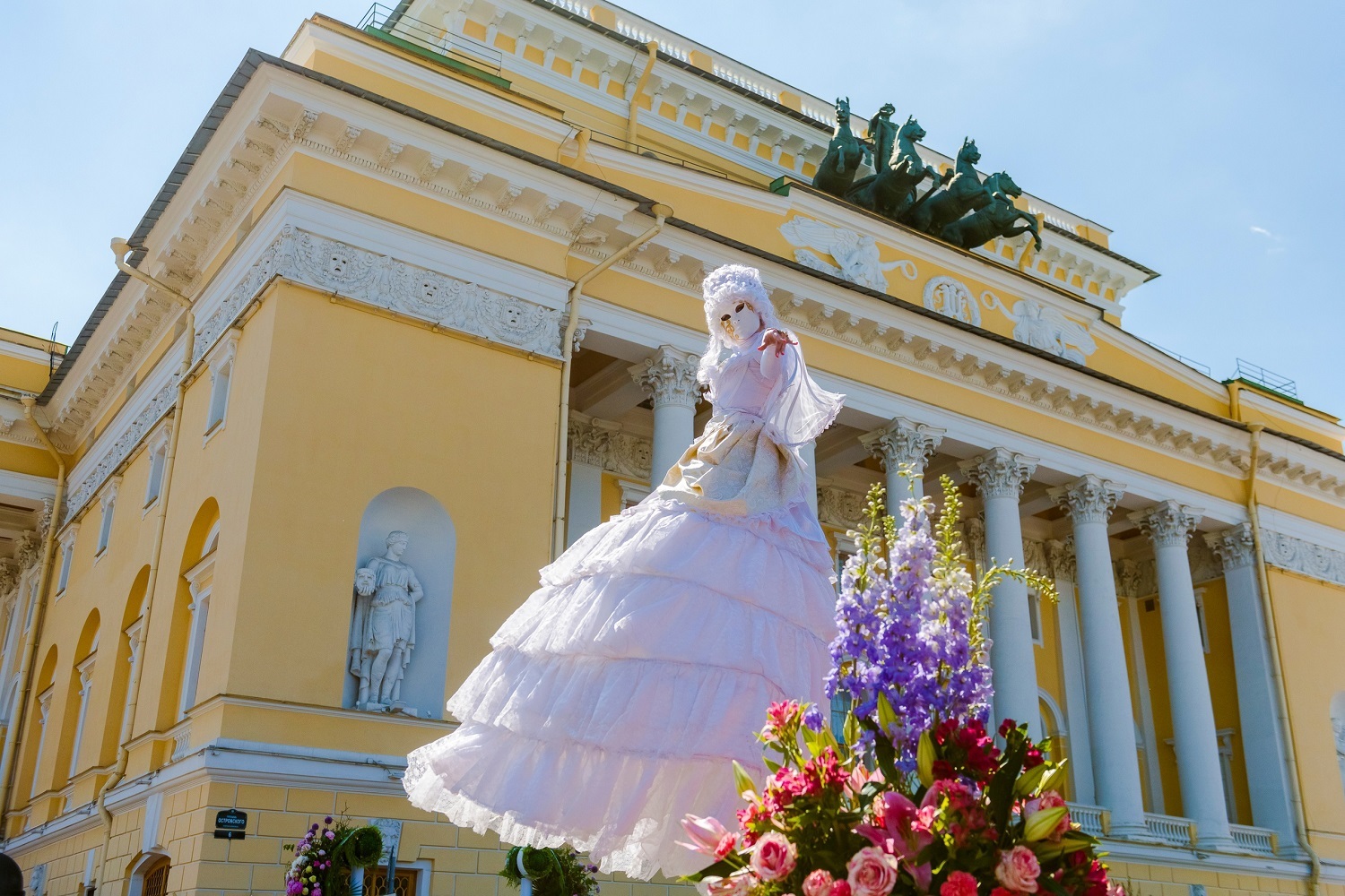 Фестиваль цветов в Санкт-Петербурге - безумно красивое зрелище | Пикабу