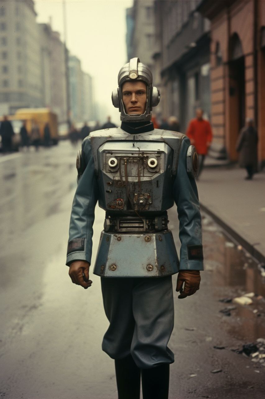 Советский робот-милицейский | Пикабу