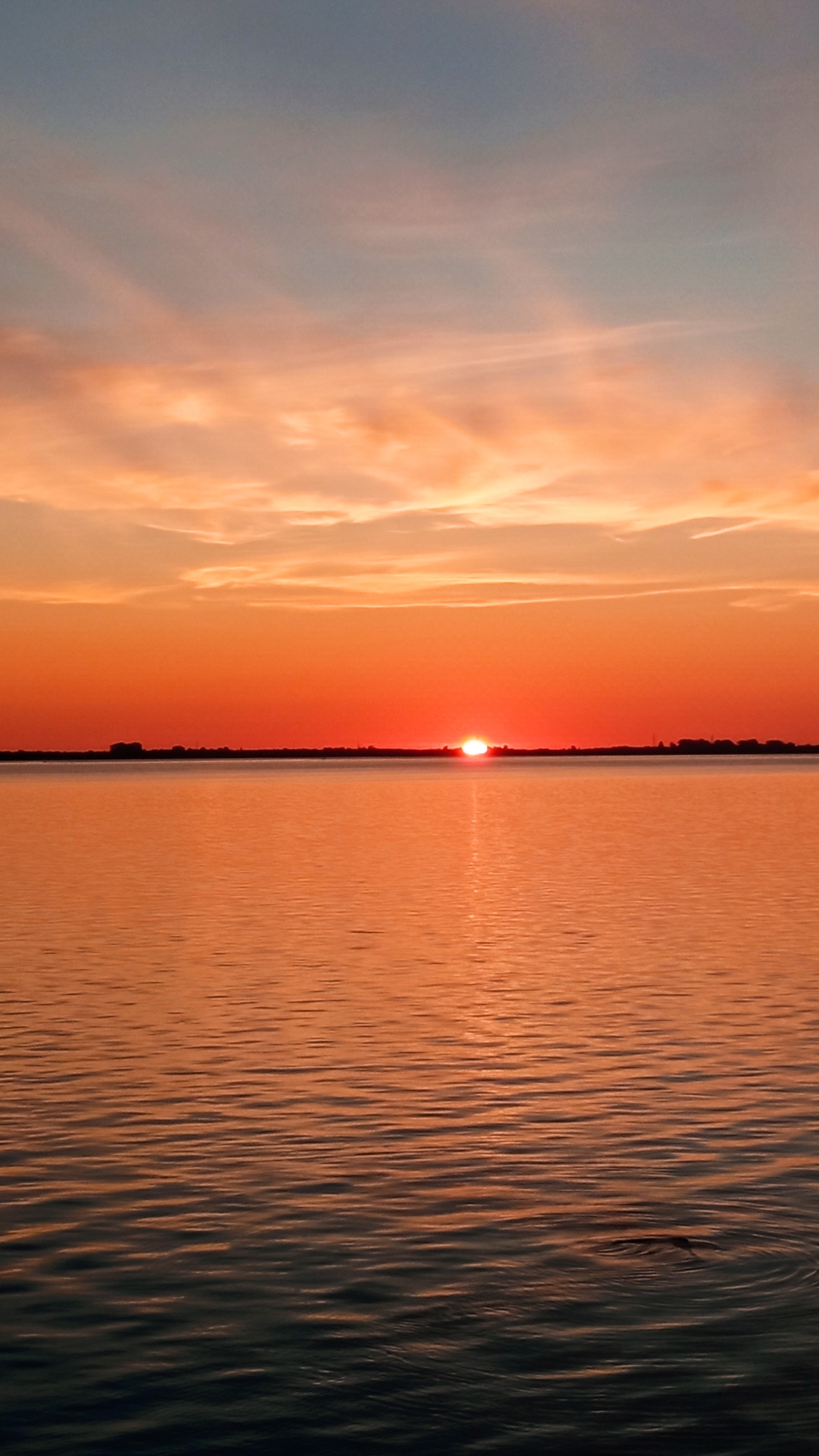 Закат на Северной Двине | Пикабу