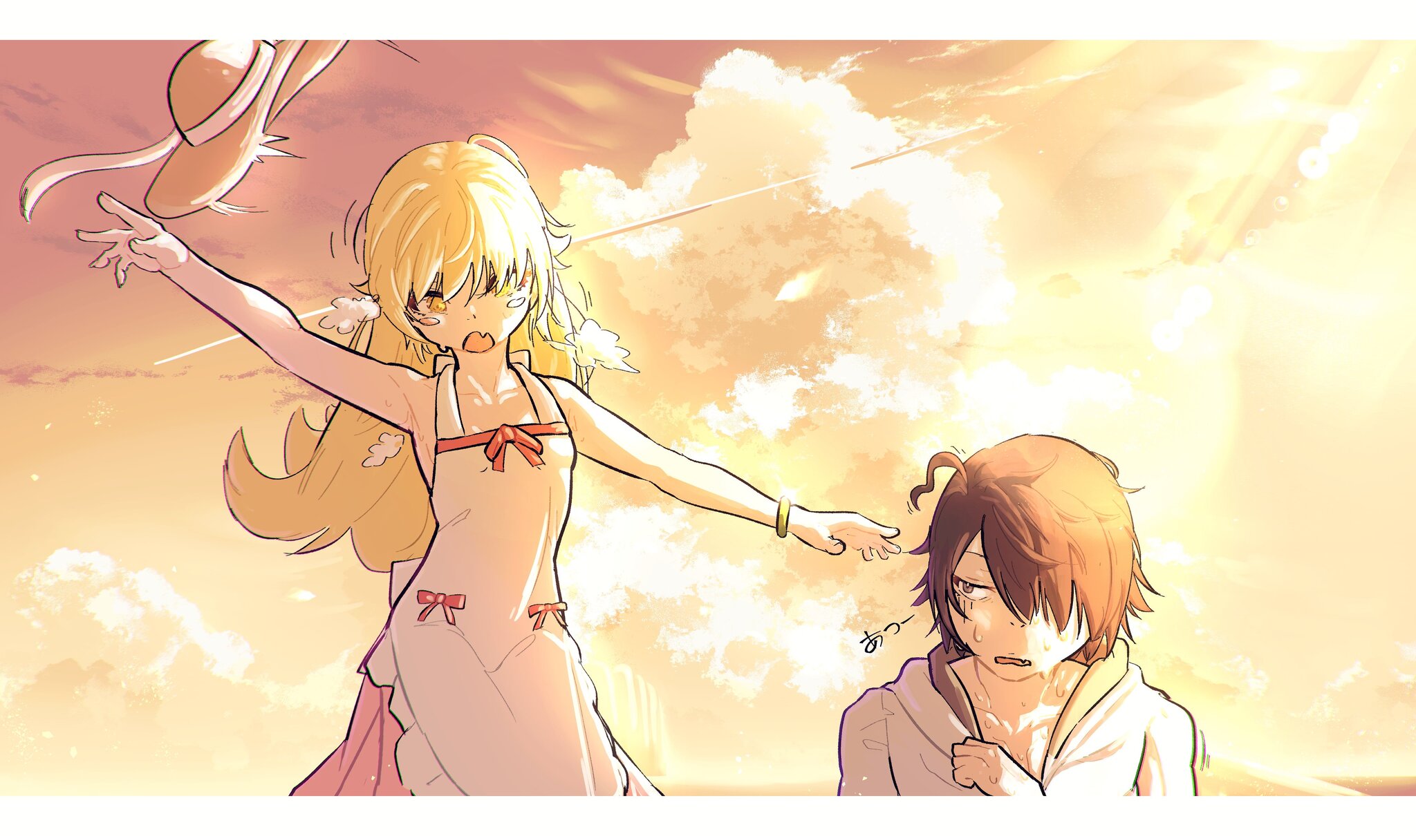 Shinobu and Araragi | Пикабу