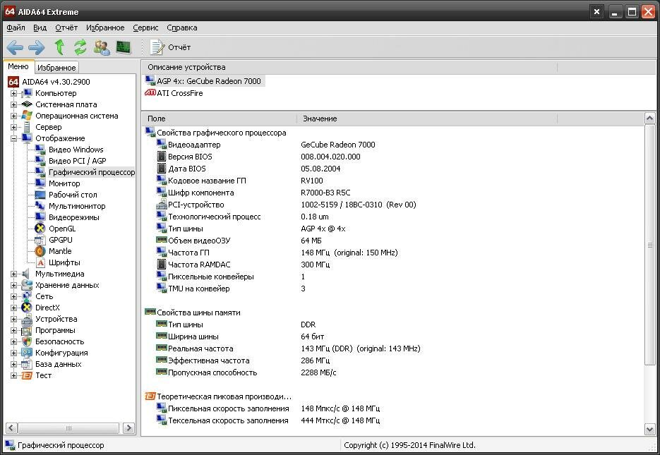 Видеокарты нашей молодости. ATI Radeon 7000 или Radeon VE | Пикабу