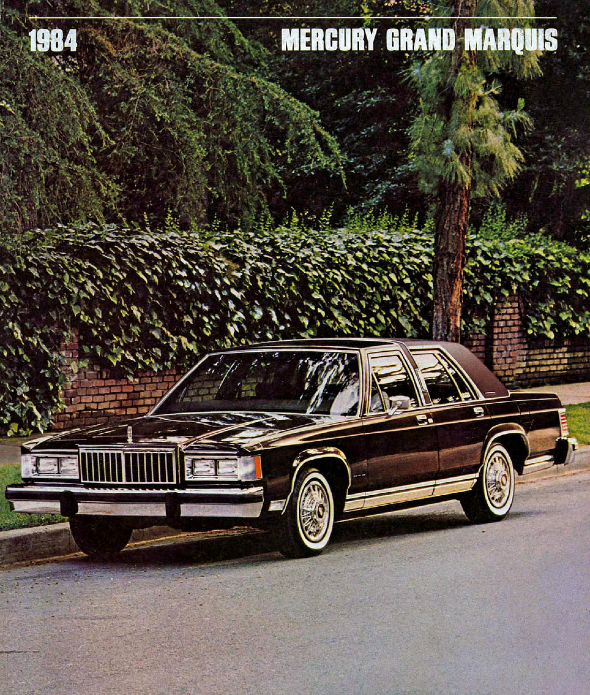 Брошюра Mercury Grand Marquis за 1984 год | Пикабу