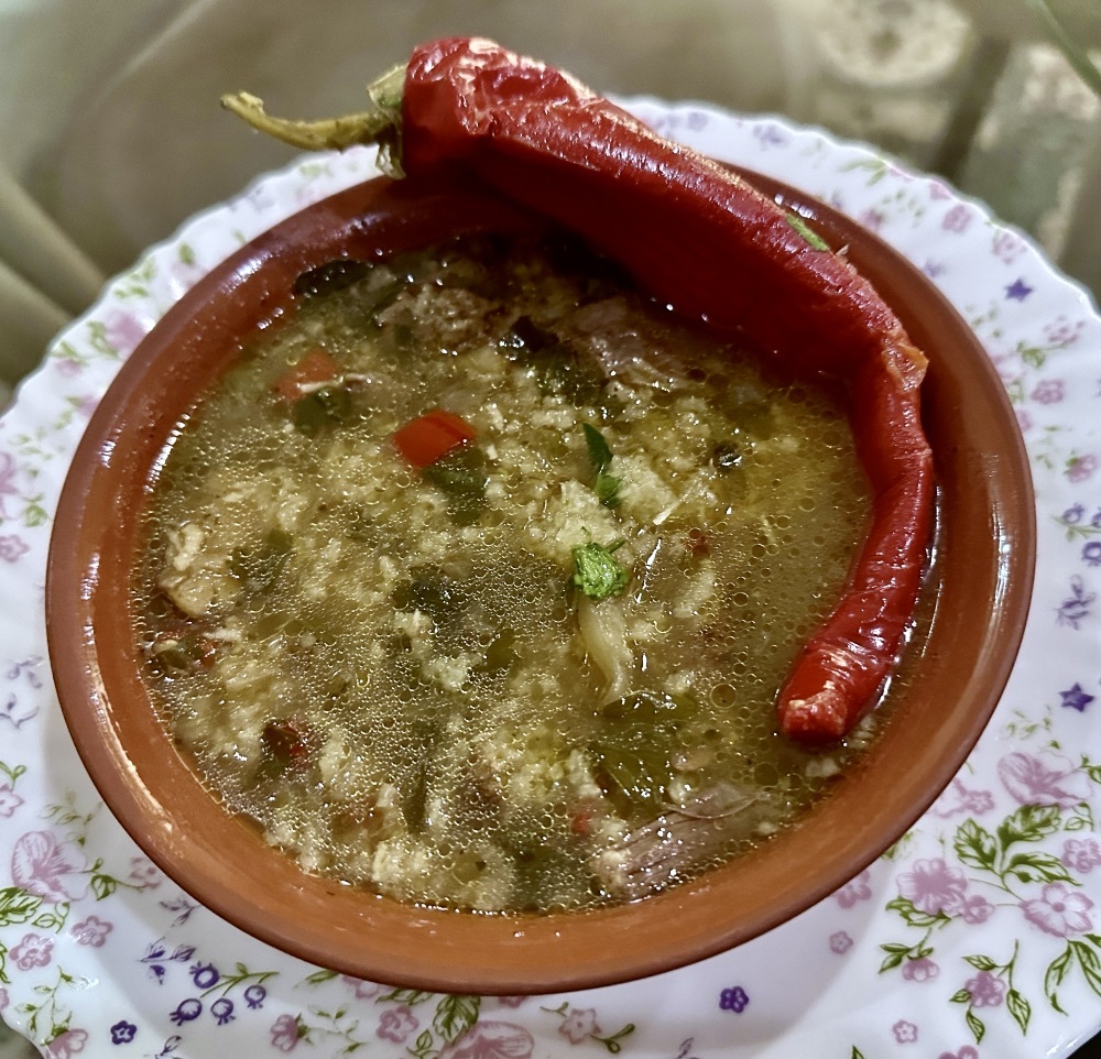 Харчо с орехами и сливой от Т. П. Сулаквелидзе | Пикабу