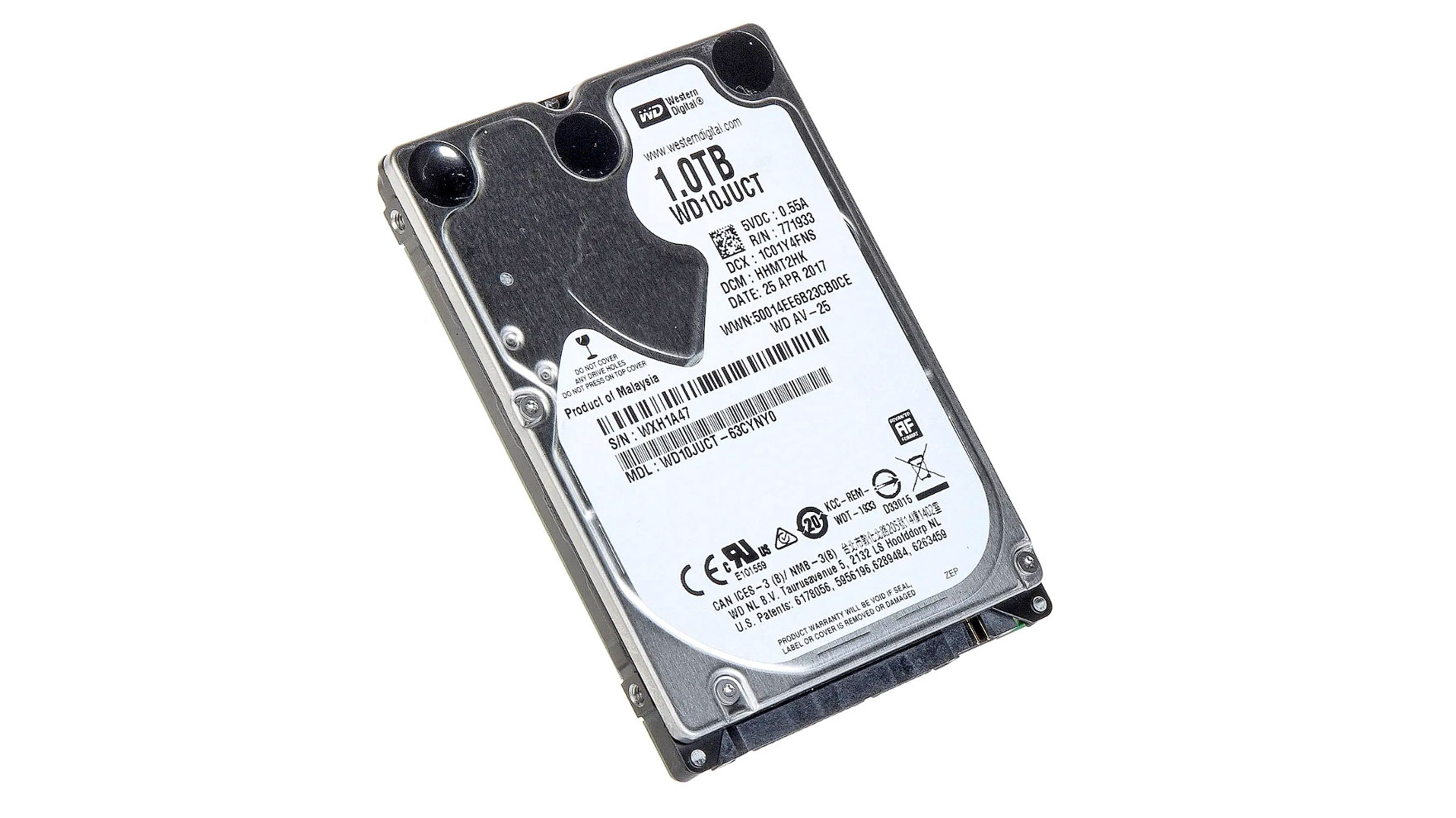 Жесткий диск WD AV-25 (WD10JUCT) 1 ТБ с CMR со скидкой на ЯМ за 3410 ...