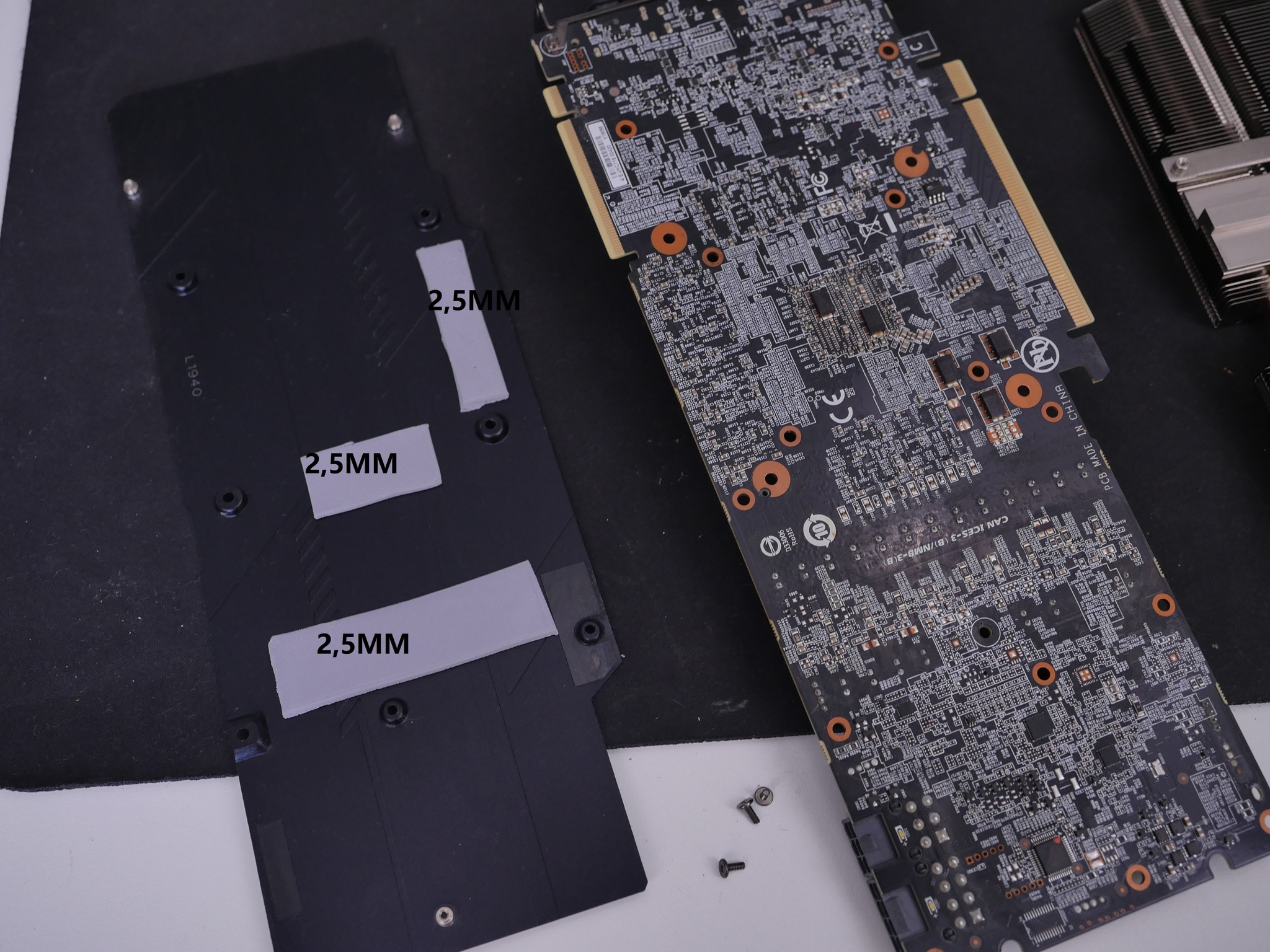 Обслуживание видеокарты. Замена пасты, термопрокладок, продувка и ...