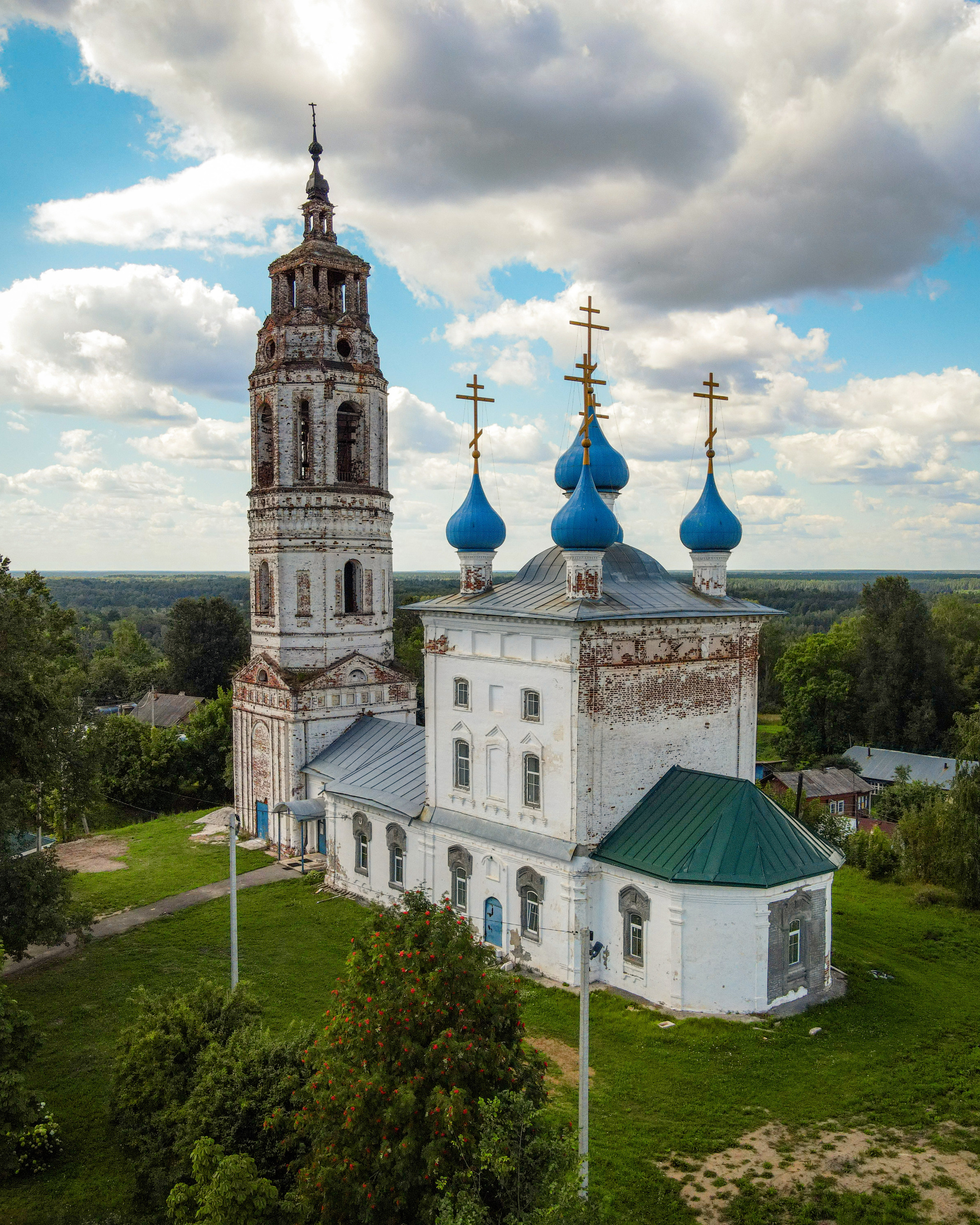 Клязьминский городок. Церковь Покрова Пресвятой Богородицы | Пикабу