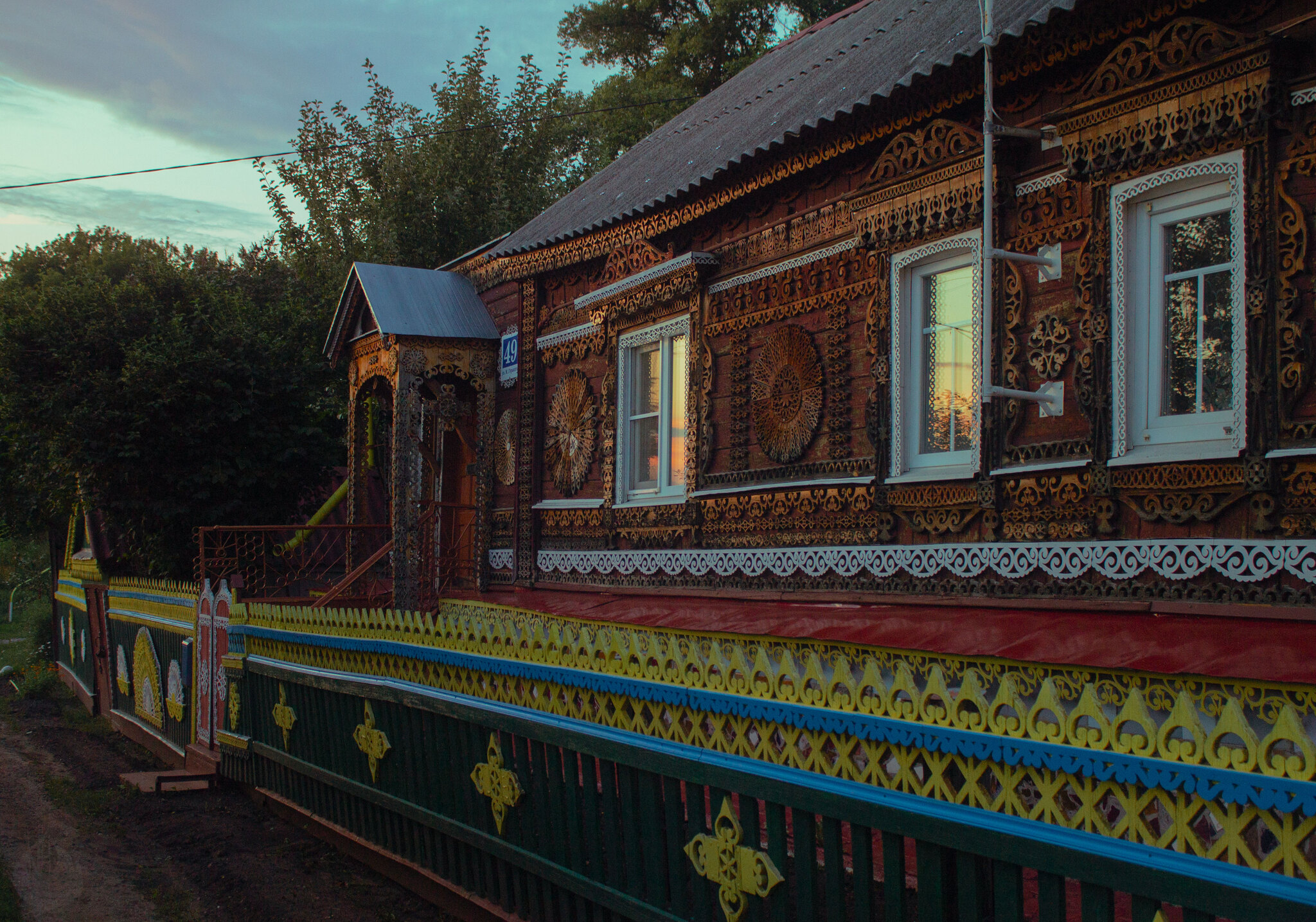 Серия фотографий старинных домиков. Рязанская обл,г.Скопин | Пикабу