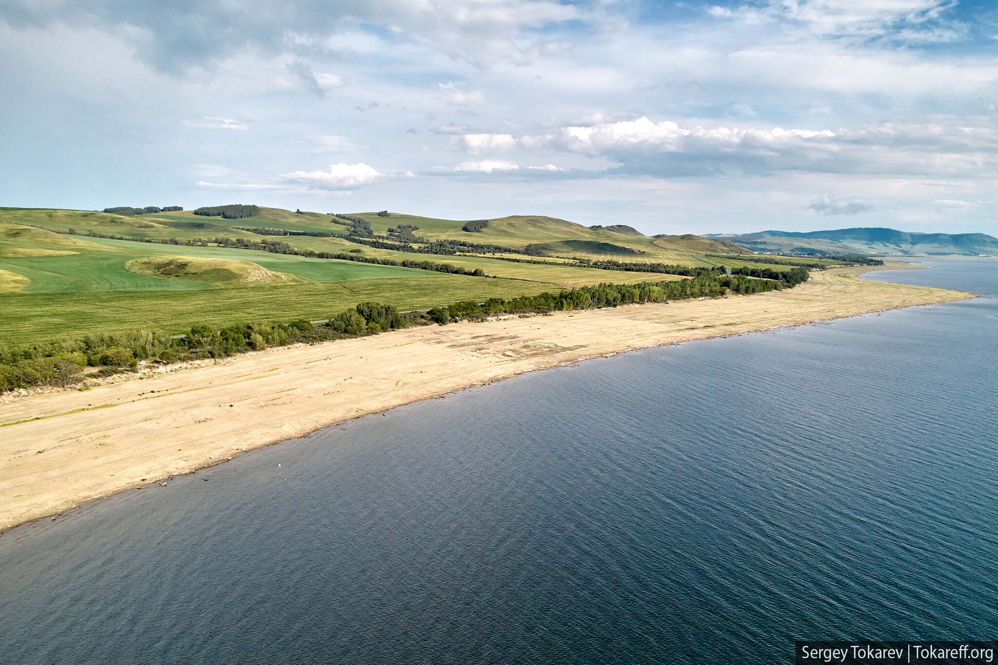 красноярское море где находится на карте