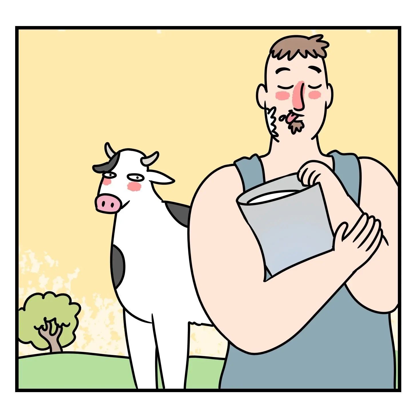 Порно комиксы ферма