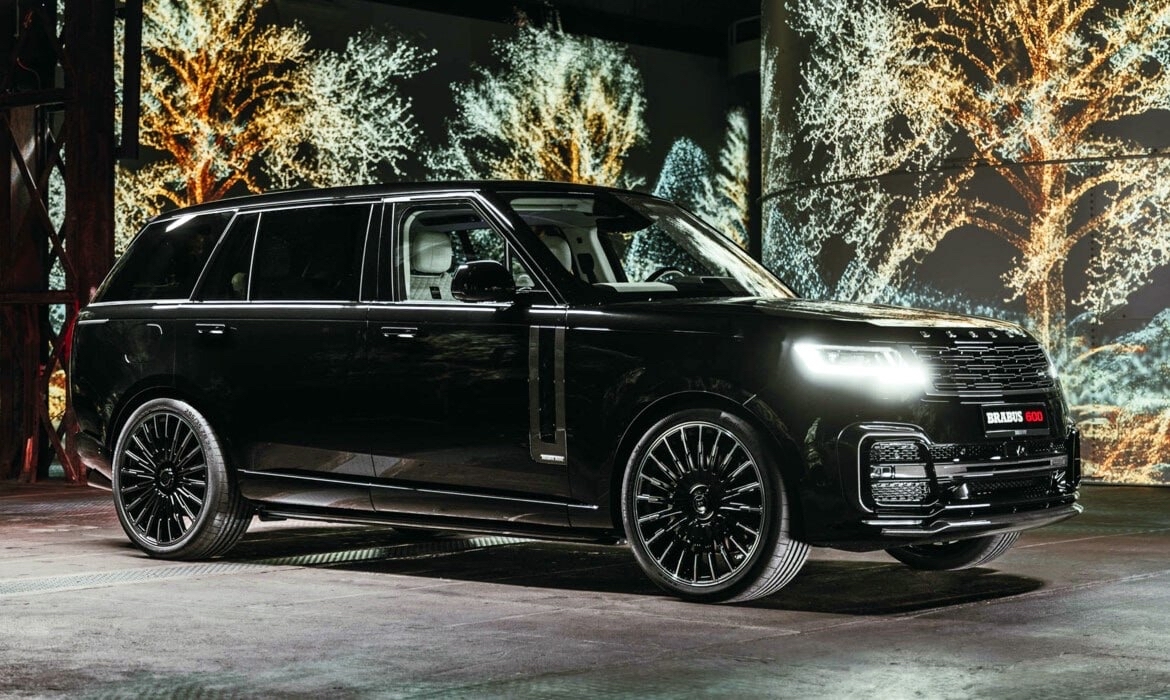 Самый дорогой Range Rover от Brabus: роскошный салон и 600 сил | Пикабу