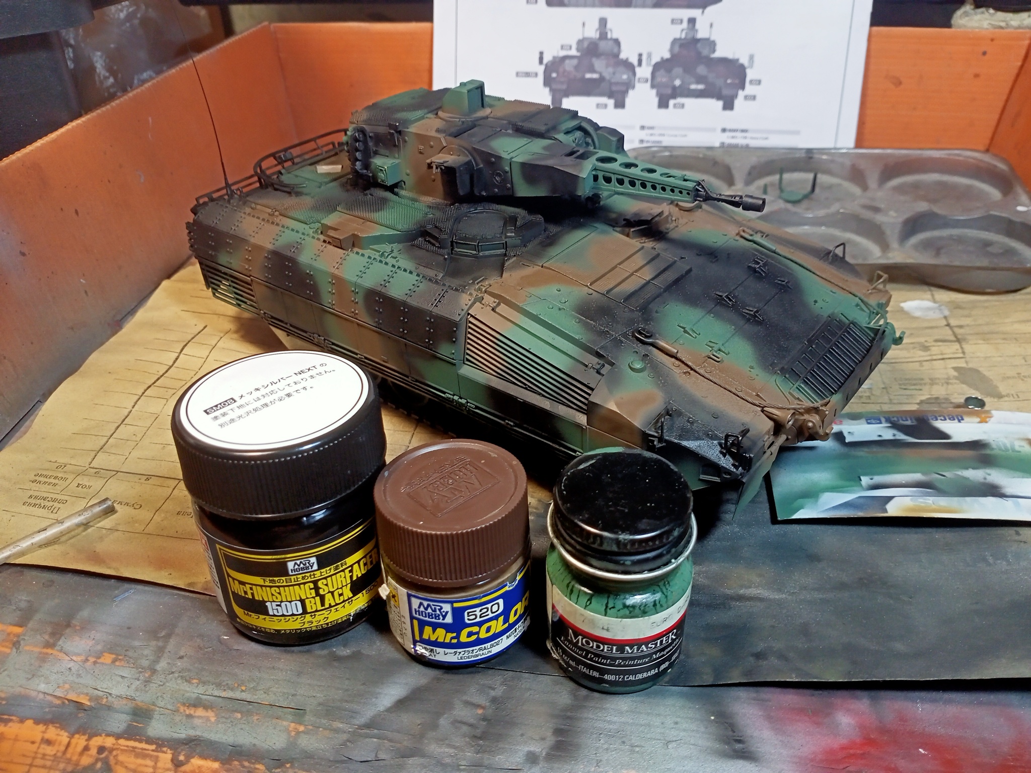 Puma (1/35 RyeField Model). Заметки по сборке | Пикабу