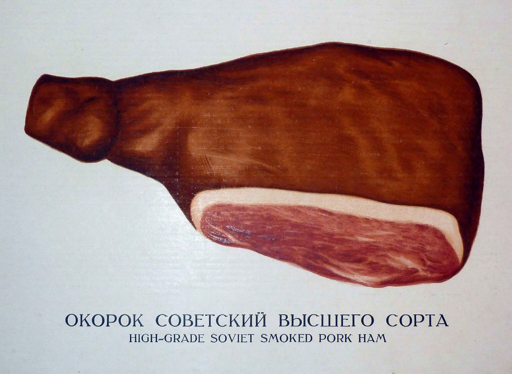 Колбасы и мясокопчености 1938 года | Пикабу