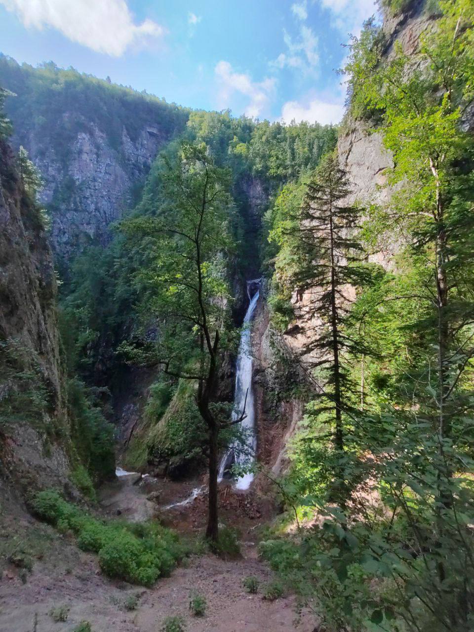 Водопад Чёрный Шаман | Пикабу