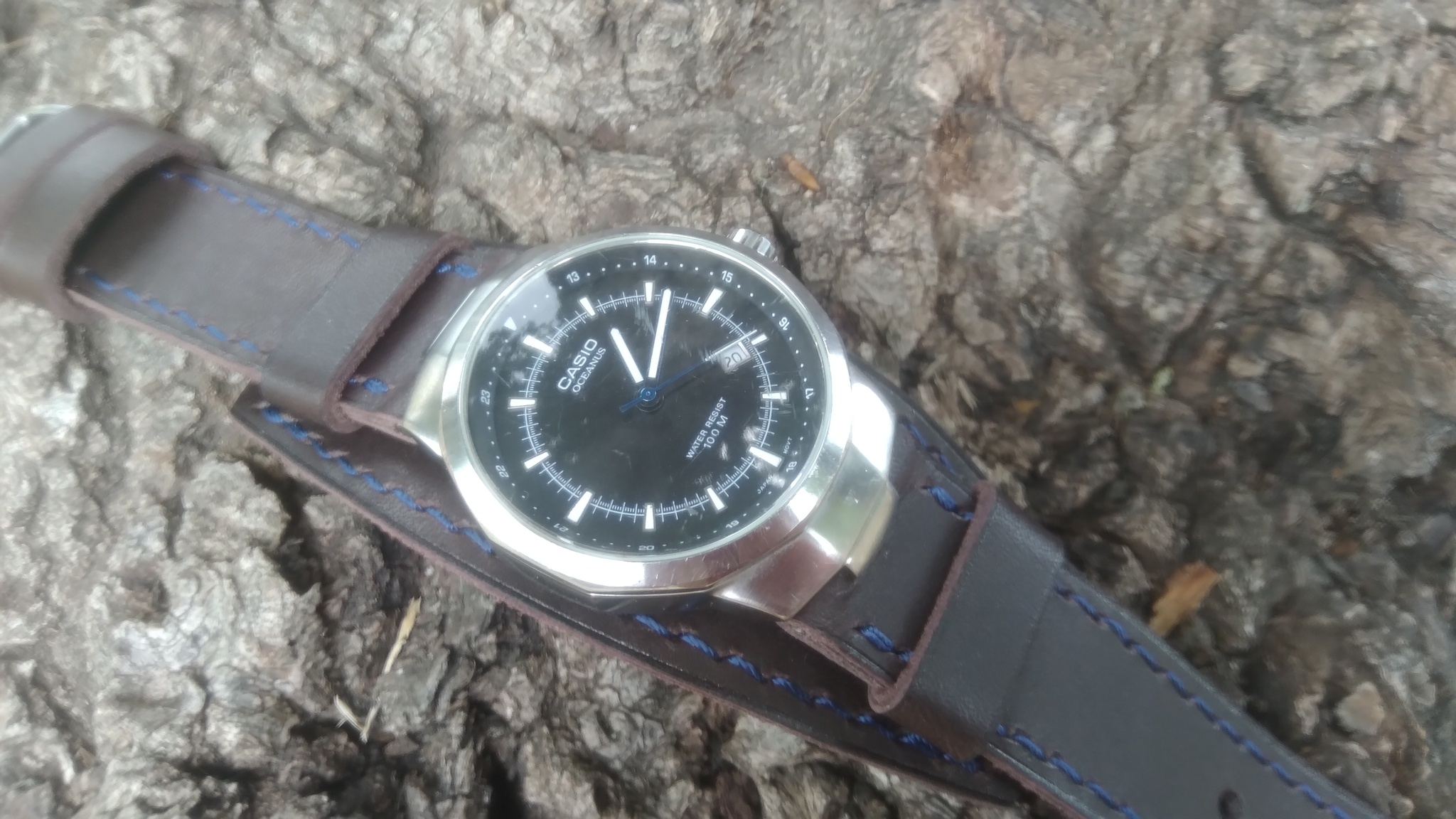 Ремешок для часов Casio Oceanus. Часы Casio 2717 OC-100. Ремешок ...