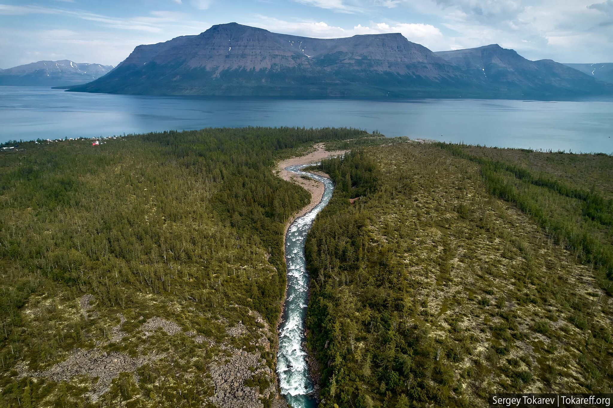 Водопад Нералах, Плато Путорана, Красноярский край | Пикабу