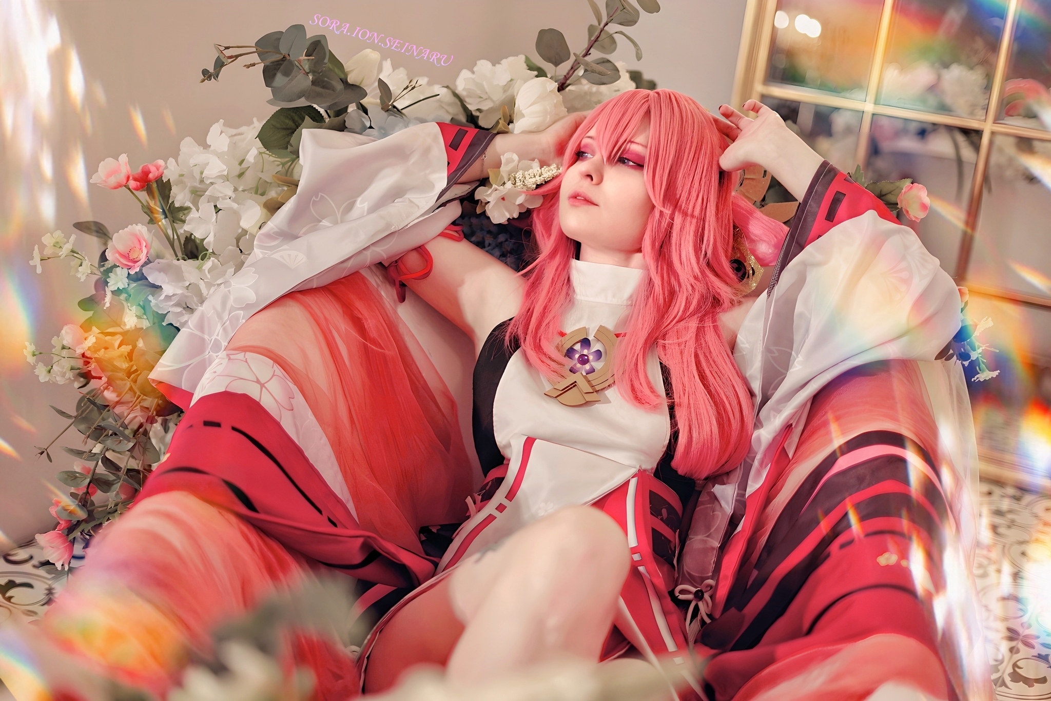 Yae Miko cosplay! | Пикабу