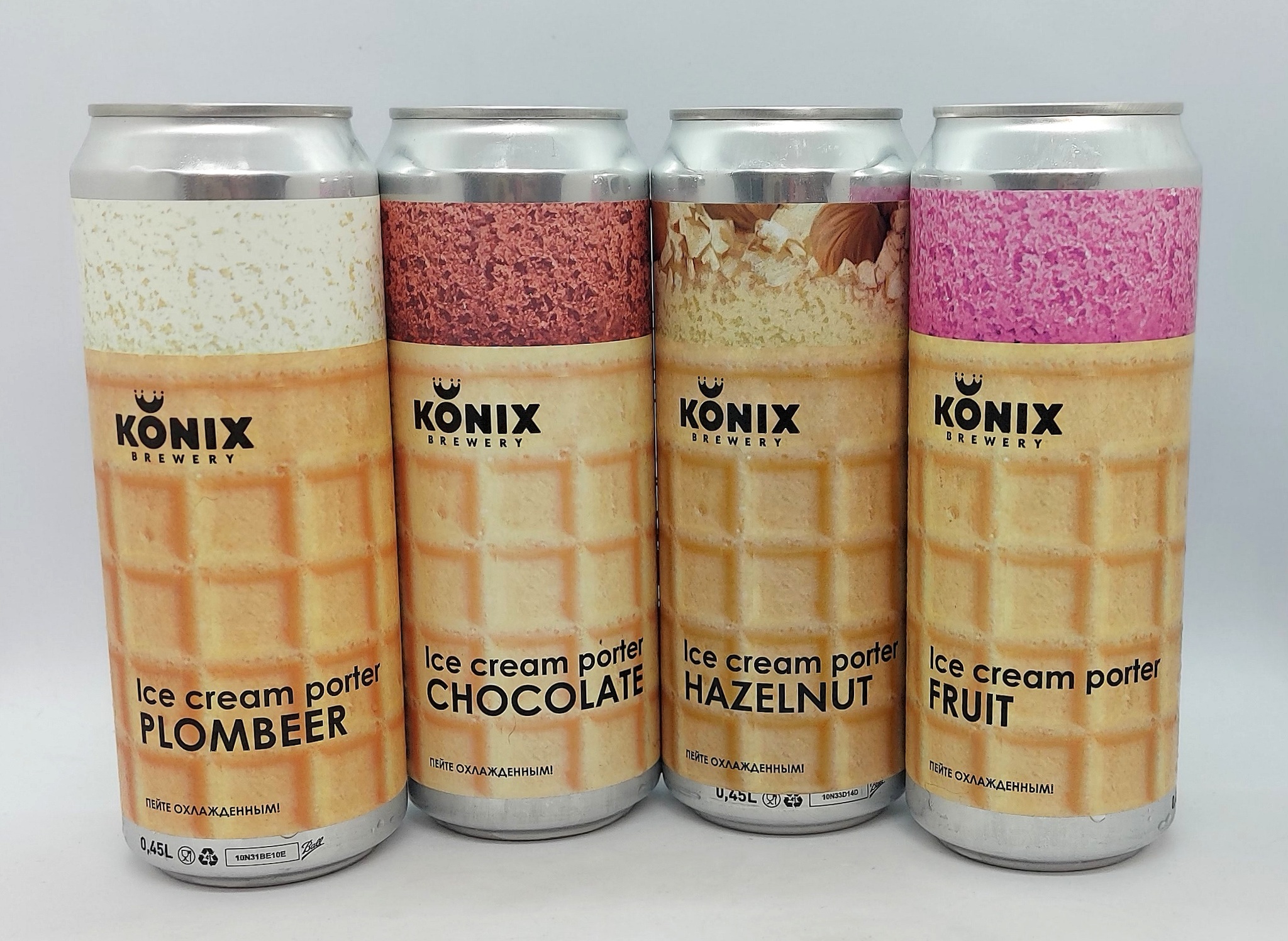 Портер-мороженое: Plombeer, Chocolate, Hazelnut, Fruit (Konix Brewery ...