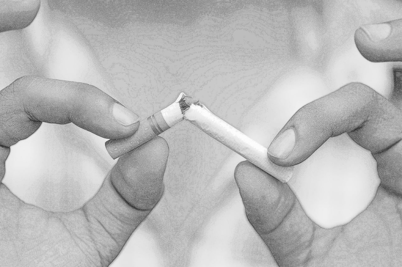 Манипуляция сигарет | Пикабу