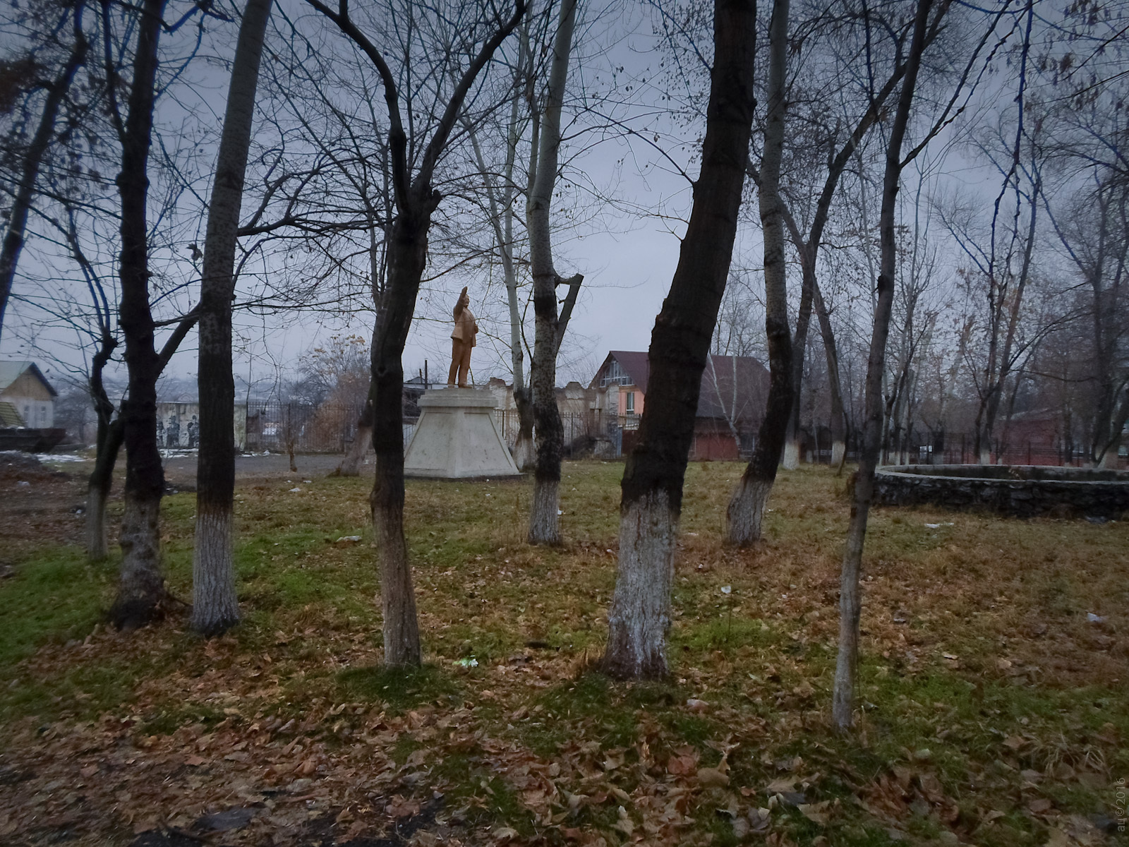 Ленин в лесу | Пикабу