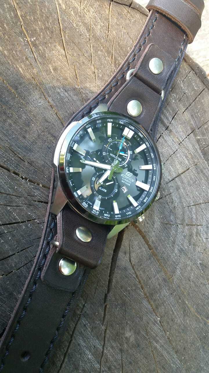 Ремешок для часов Casio Edifice. Ремешок напульсник. Bund straps | Пикабу