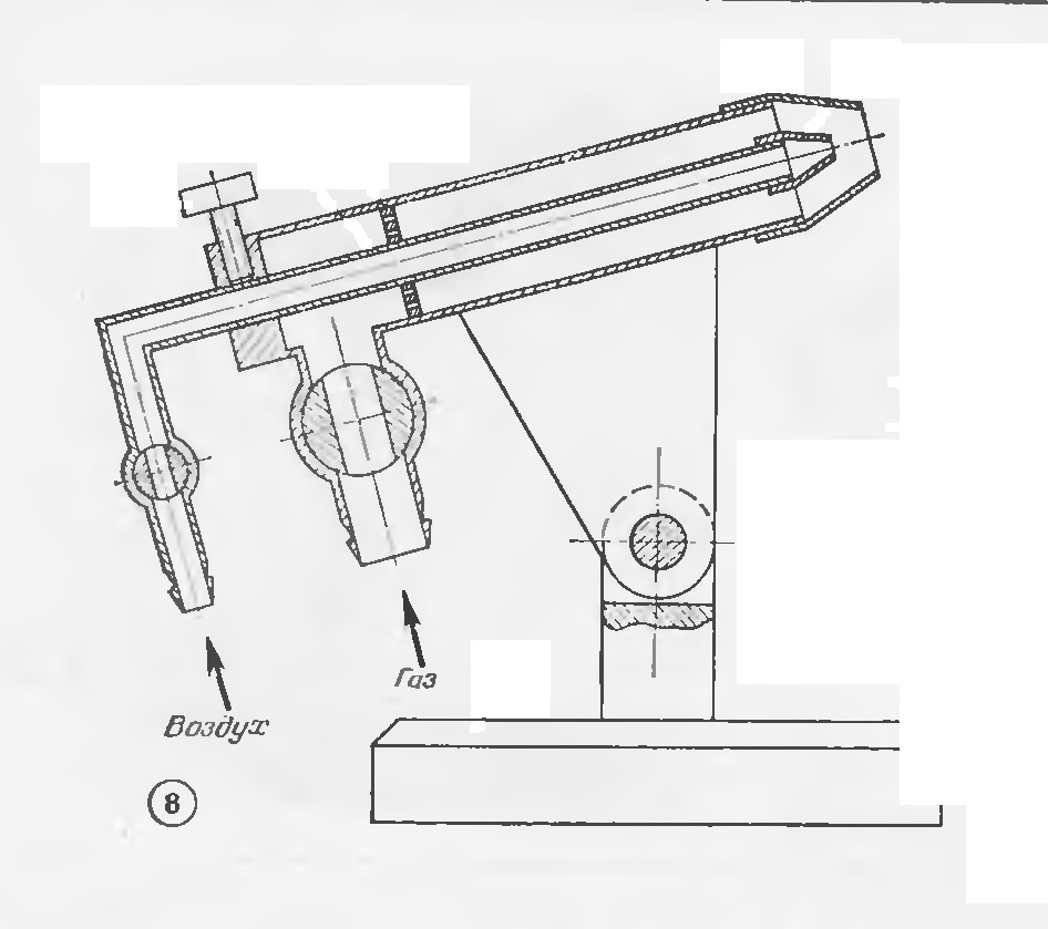 Стеклодувная пушка. Доводка, запуск и настройка работы на парах бензина |  Пикабу
