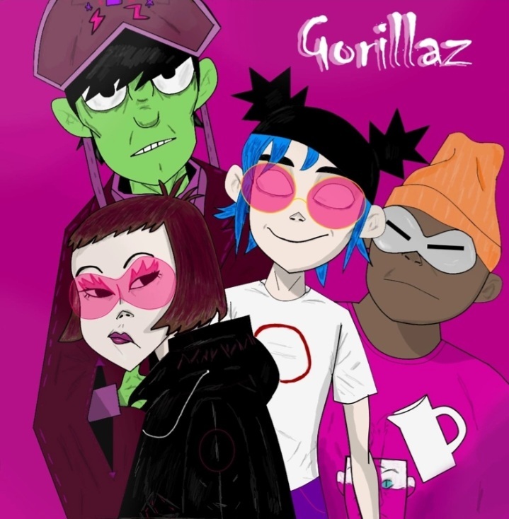 Gorillaz | Пикабу