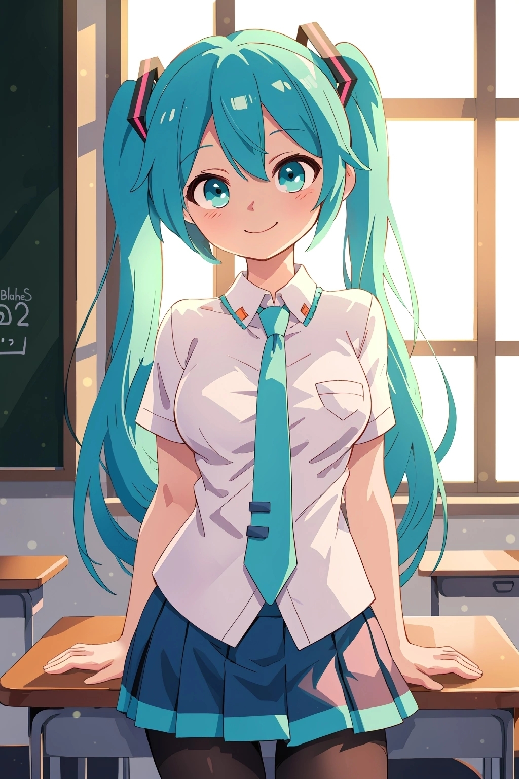 Schoolgirl Miku | Пикабу